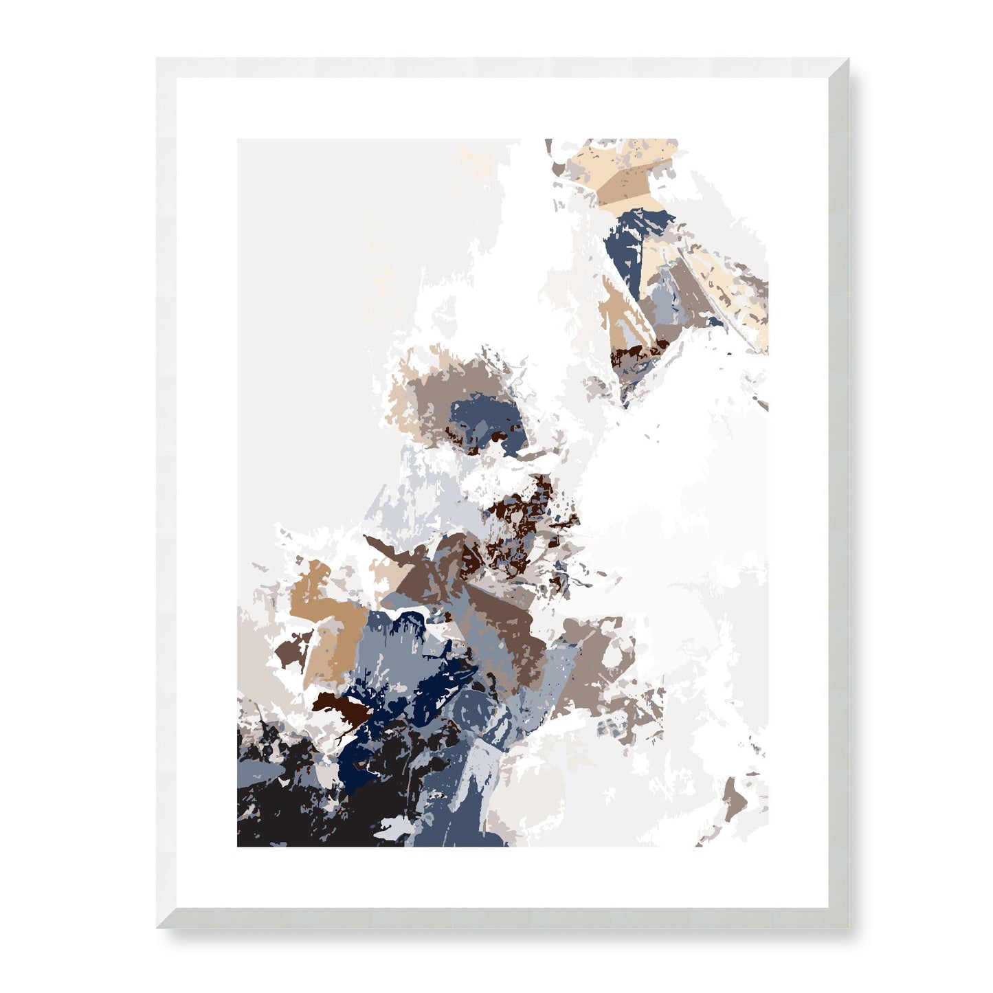 Framed Graphic Art Print, White Mat - 13x16, 16x20, 22x28 inches | FPV-1162-7694, Prints, Graphic art, White Frame, 56 x 71 cm ,22 x 28 inches