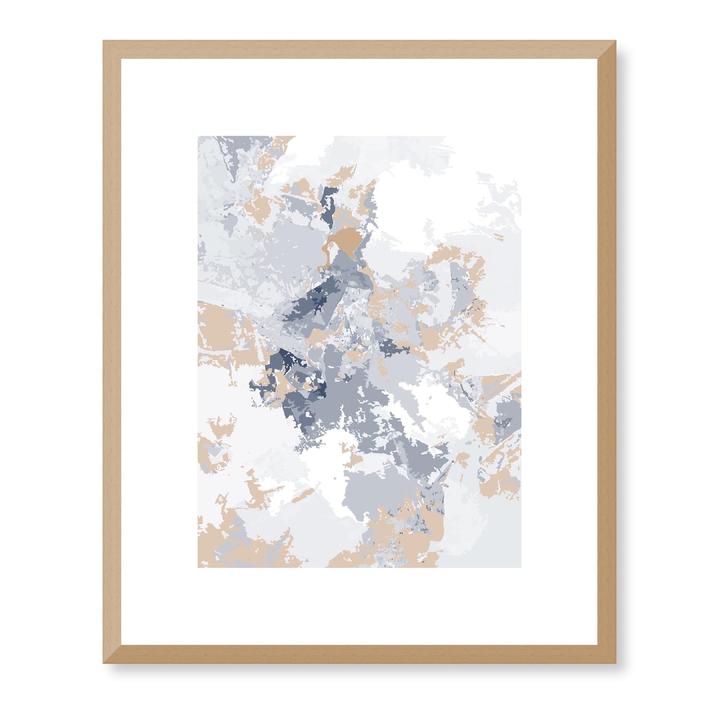 Framed Graphic Art Print, White Mat - 13x16, 16x20, 22x28 inches | FPV-1163-7698, Prints, Graphic art, Natural Frame, 33 x 41 cm ,13 x 16 inches