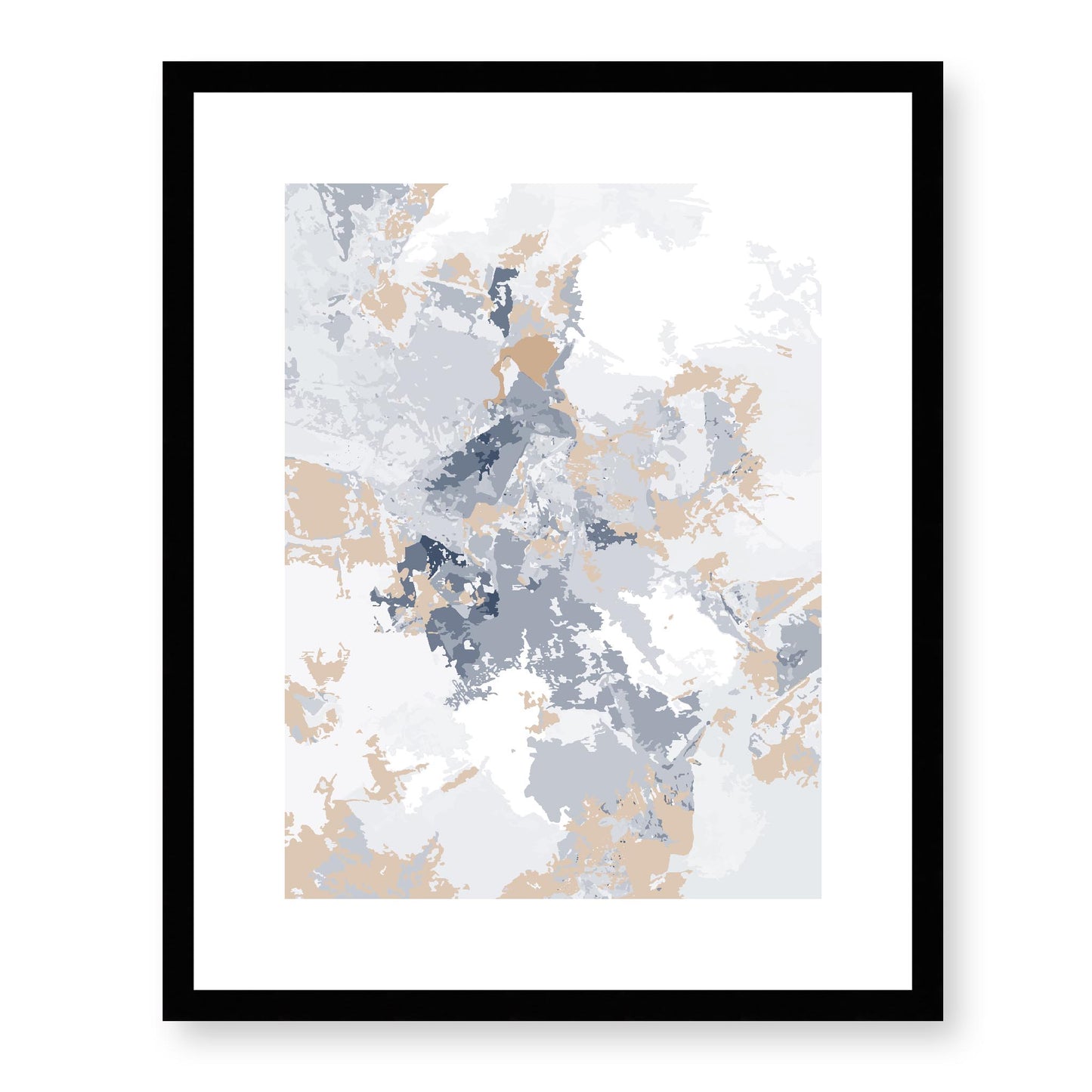 Framed Graphic Art Print, White Mat - 13x16, 16x20, 22x28 inches | FPV-1163-7698, Prints, Graphic art, Black Frame, 41 x 51 cm ,16 x 20 inches