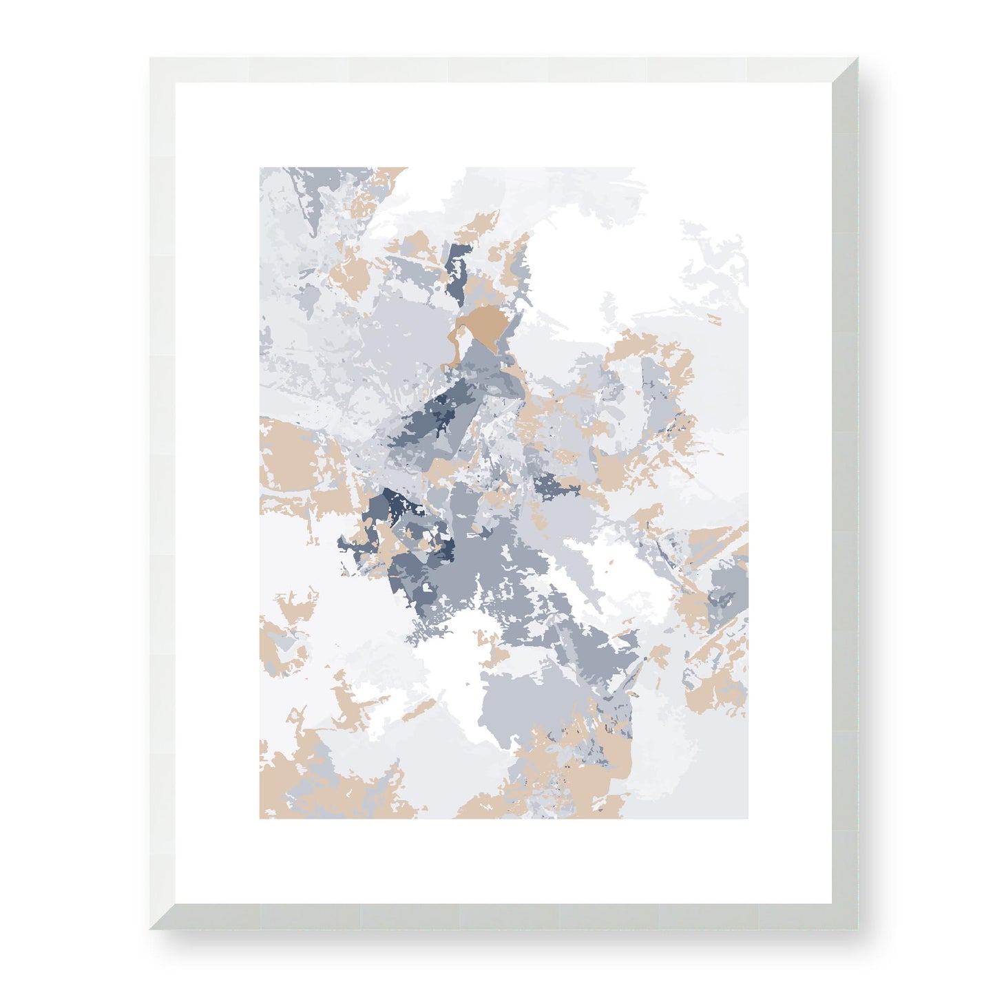 Framed Graphic Art Print, White Mat - 13x16, 16x20, 22x28 inches | FPV-1163-7698, Prints, Graphic art, White Frame, 41 x 51 cm ,16 x 20 inches