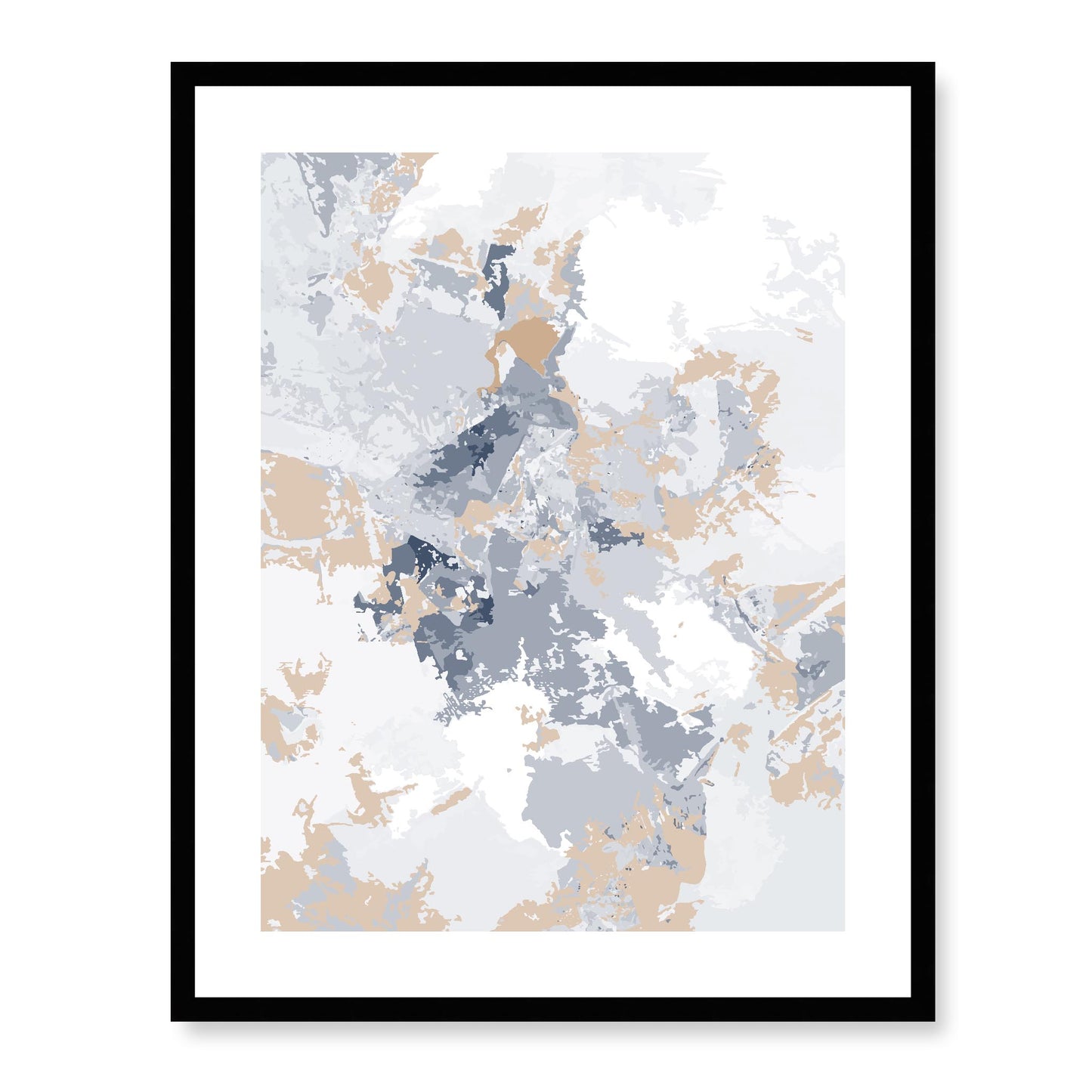 Framed Graphic Art Print, White Mat - 13x16, 16x20, 22x28 inches | FPV-1163-7698, Prints, Graphic art, Black Frame, 56 x 71 cm ,22 x 28 inches