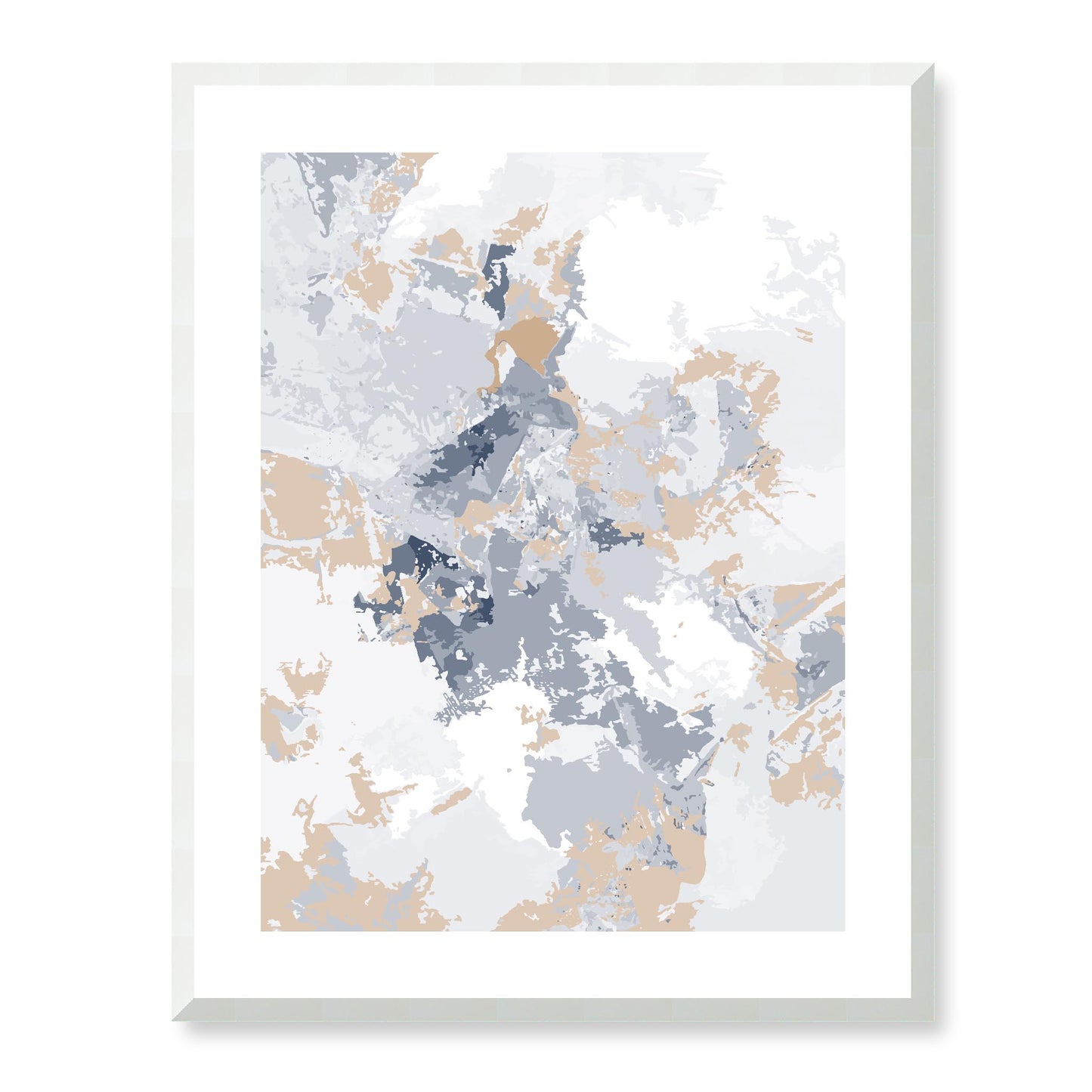 Framed Graphic Art Print, White Mat - 13x16, 16x20, 22x28 inches | FPV-1163-7698, Prints, Graphic art, White Frame, 56 x 71 cm ,22 x 28 inches