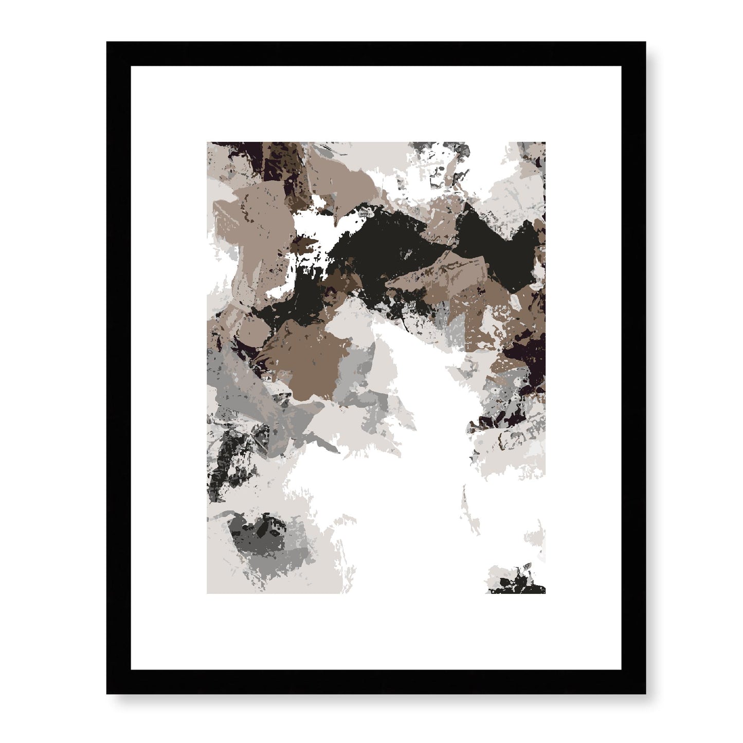 Framed Graphic Art Print, White Mat - 13x16, 16x20, 22x28 inches | FPV-1171-7692, Prints, Graphic art, Black Frame, 33 x 41 cm ,13 x 16 inches