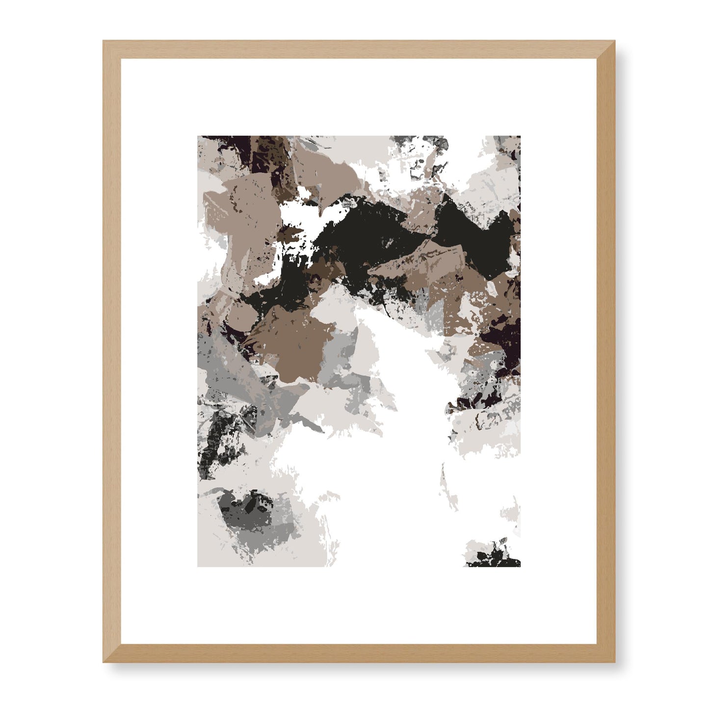 Framed Graphic Art Print, White Mat - 13x16, 16x20, 22x28 inches | FPV-1171-7692, Prints, Graphic art, Natural Frame, 33 x 41 cm ,13 x 16 inches