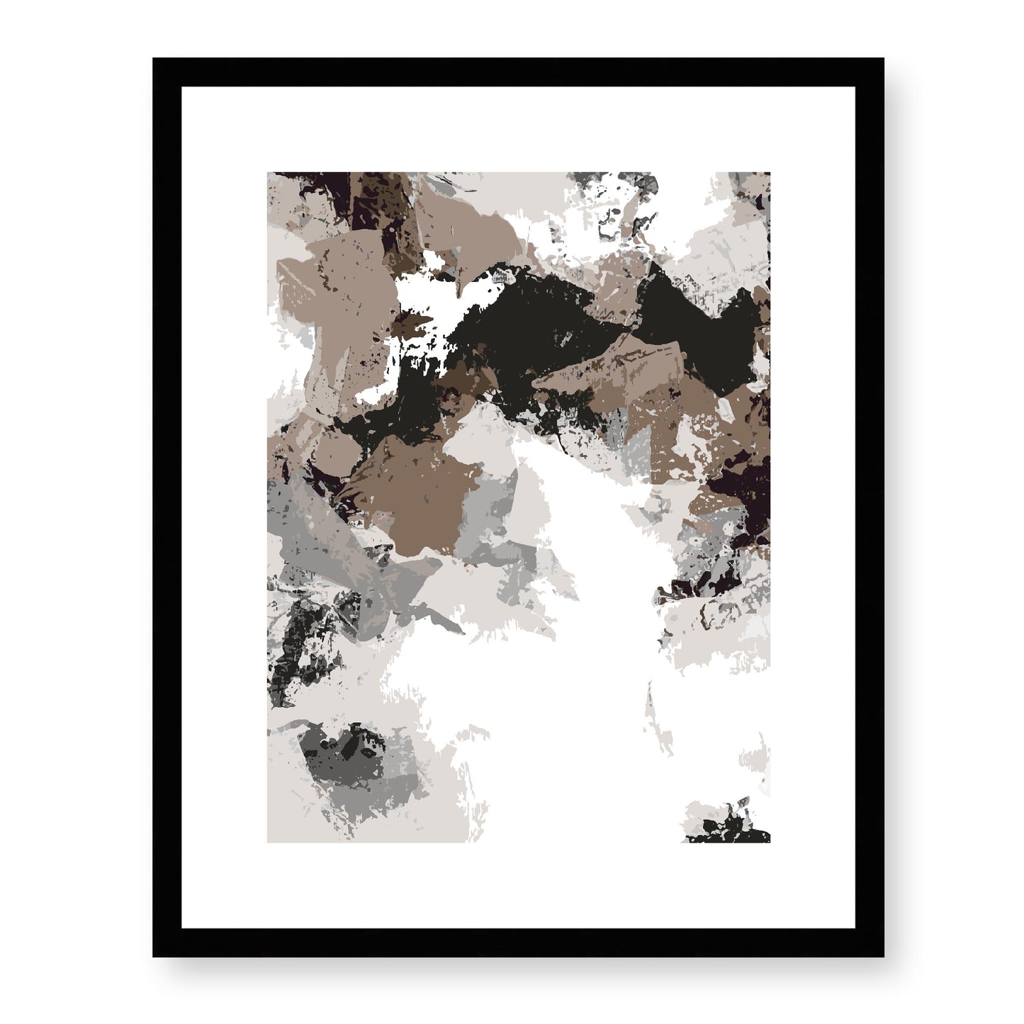Framed Graphic Art Print, White Mat - 13x16, 16x20, 22x28 inches | FPV-1171-7692, Prints, Graphic art, Black Frame, 41 x 51 cm ,16 x 20 inches
