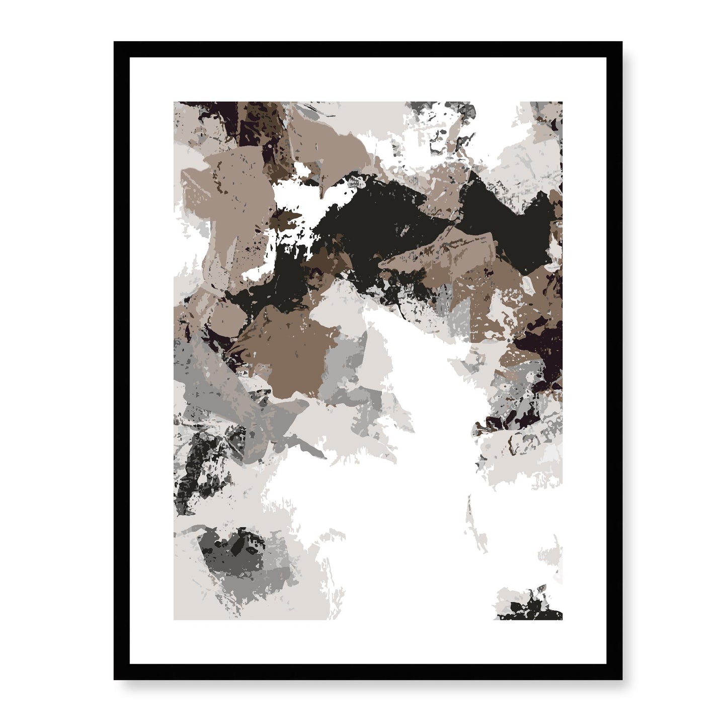 Framed Graphic Art Print, White Mat - 13x16, 16x20, 22x28 inches | FPV-1171-7692, Prints, Graphic art, Black Frame, 56 x 71 cm ,22 x 28 inches