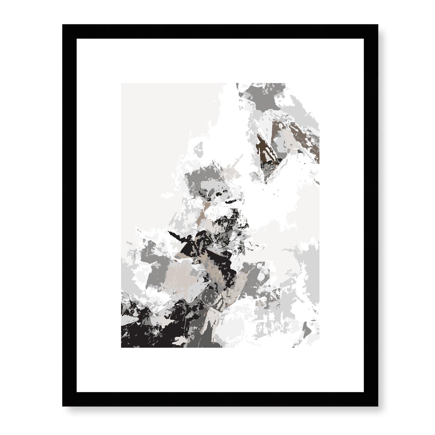 Framed Graphic Art Print, White Mat - 13x16, 16x20, 22x28 inches | FPV-1171-7694, Prints, Graphic art, Black Frame, 33 x 41 cm ,13 x 16 inches