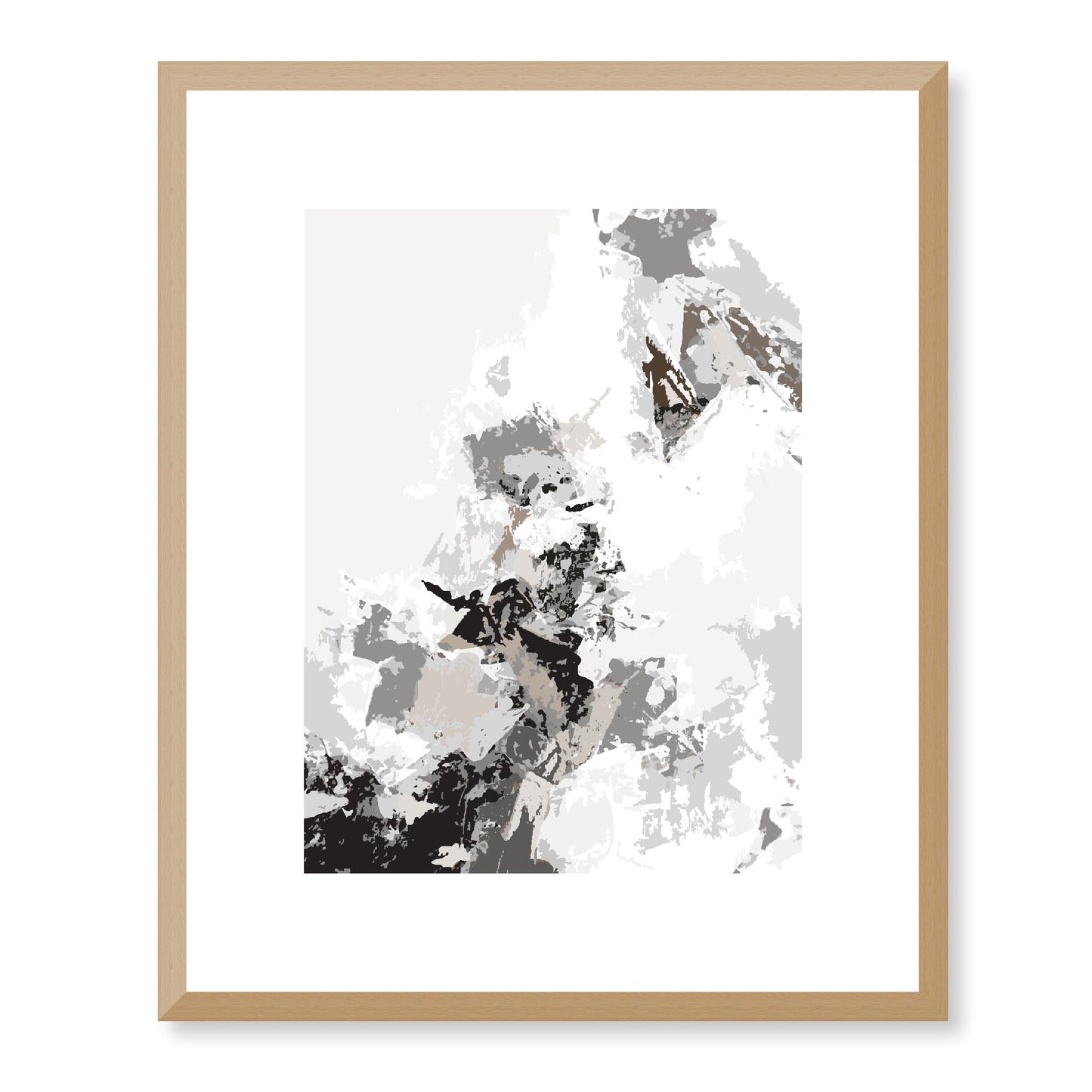 Framed Graphic Art Print, White Mat - 13x16, 16x20, 22x28 inches | FPV-1171-7694, Prints, Graphic art, Natural Frame, 33 x 41 cm ,13 x 16 inches