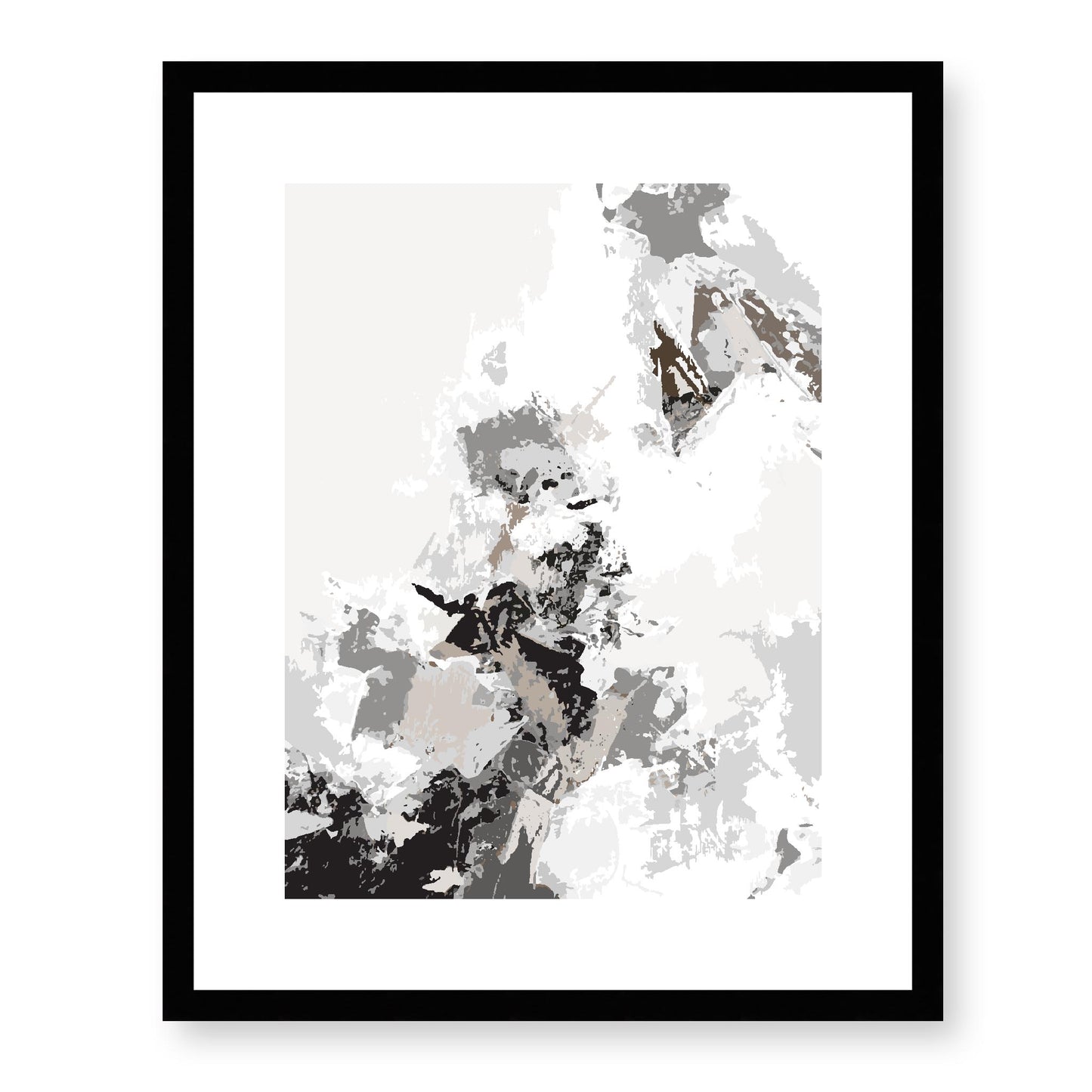 Framed Graphic Art Print, White Mat - 13x16, 16x20, 22x28 inches | FPV-1171-7694, Prints, Graphic art, Black Frame, 41 x 51 cm ,16 x 20 inches