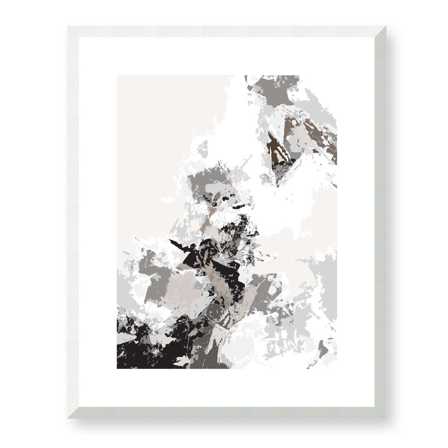 Framed Graphic Art Print, White Mat - 13x16, 16x20, 22x28 inches | FPV-1171-7694, Prints, Graphic art, White Frame, 41 x 51 cm ,16 x 20 inches