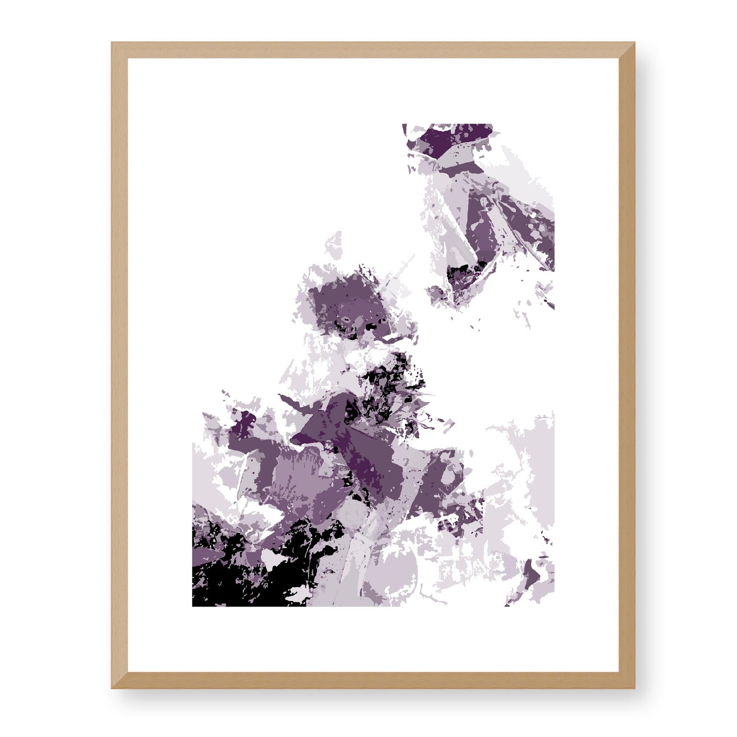 Framed Graphic Art Print, White Mat - 13x16, 16x20, 22x28 inches | FPV-1182-7694, Prints, Graphic art, Natural Frame, 41 x 51 cm ,16 x 20 inches