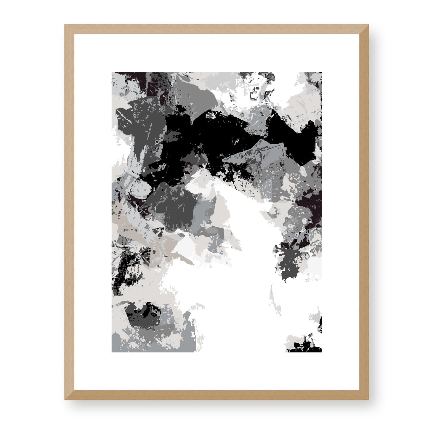 Framed Graphic Art Print, White Mat - 13x16, 16x20, 22x28 inches | FPV- 1201-7692, Prints, Graphic art, Natural Frame, 41 x 51 cm ,16 x 20 inches