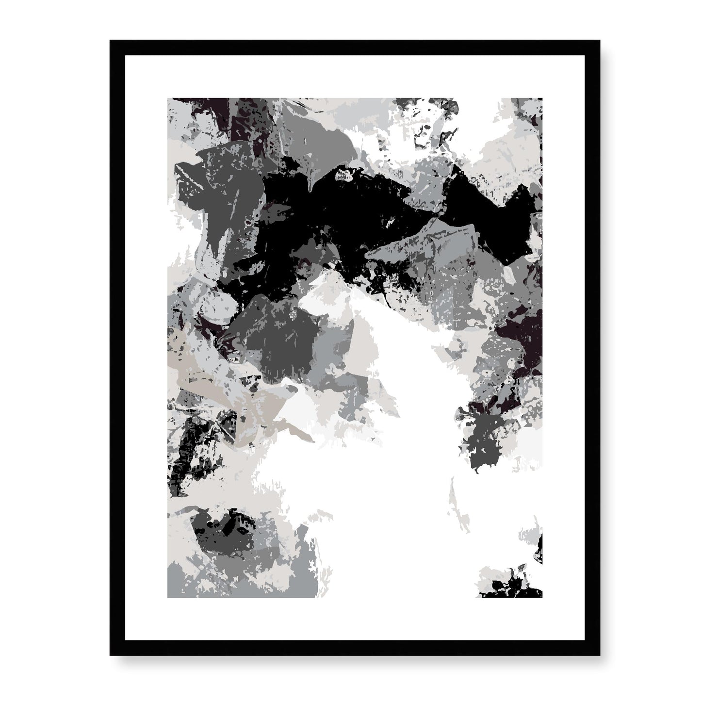 Framed Graphic Art Print, White Mat - 13x16, 16x20, 22x28 inches | FPV- 1201-7692, Prints, Graphic art, Black Frame, 56 x 71 cm ,22 x 28 inches