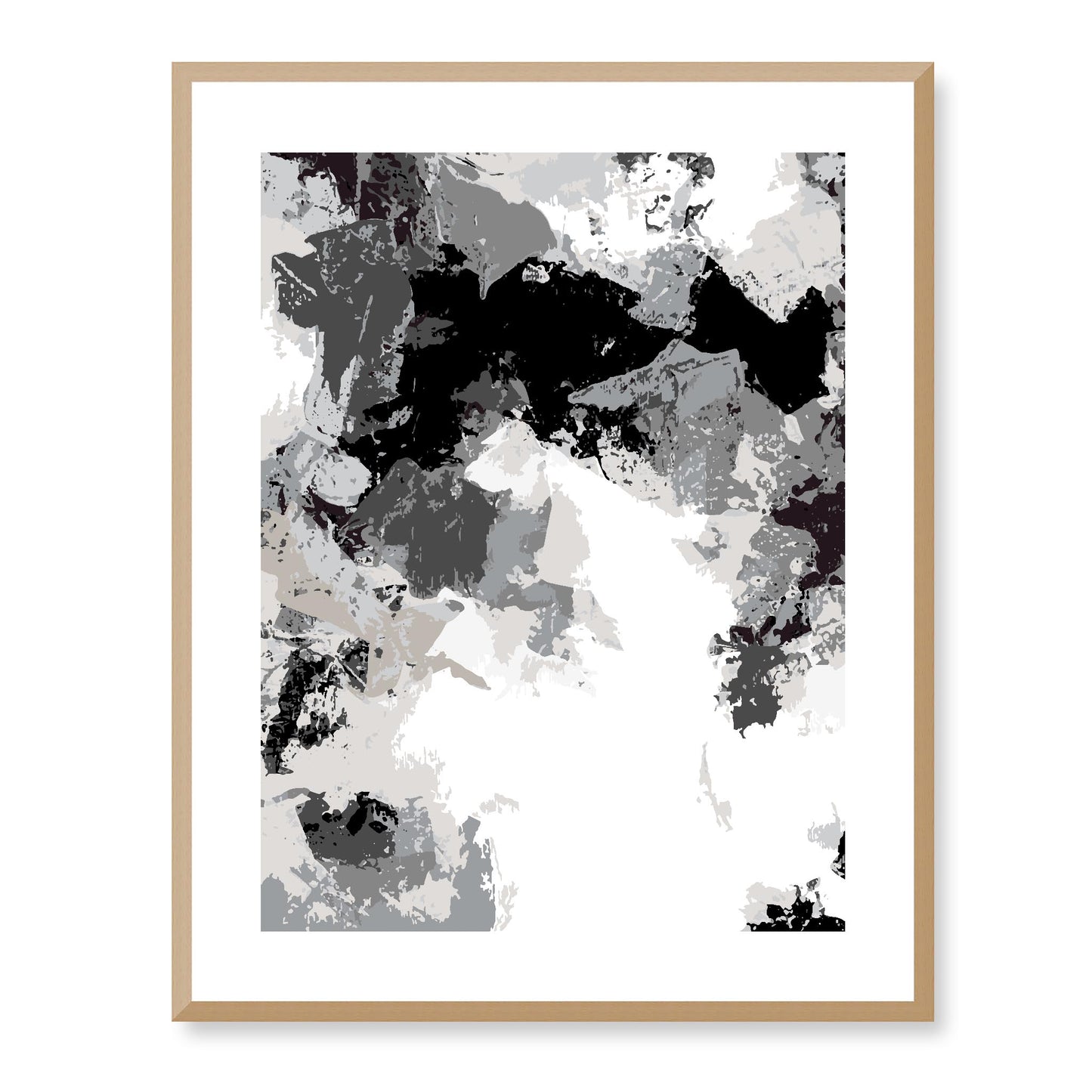 Framed Graphic Art Print, White Mat - 13x16, 16x20, 22x28 inches | FPV- 1201-7692, Prints, Graphic art, Natural Frame, 56 x 71 cm ,22 x 28 inches