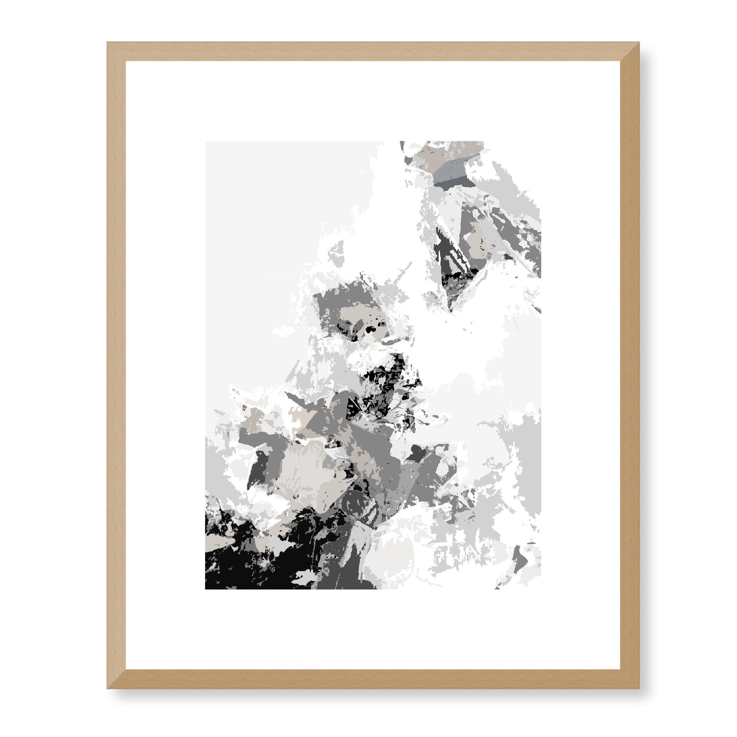 Framed Graphic Art Print, White Mat - 13x16, 16x20, 22x28 inches | FPV- 1202-7694, Prints, Graphic art, Natural Frame, 33 x 41 cm ,13 x 16 inches