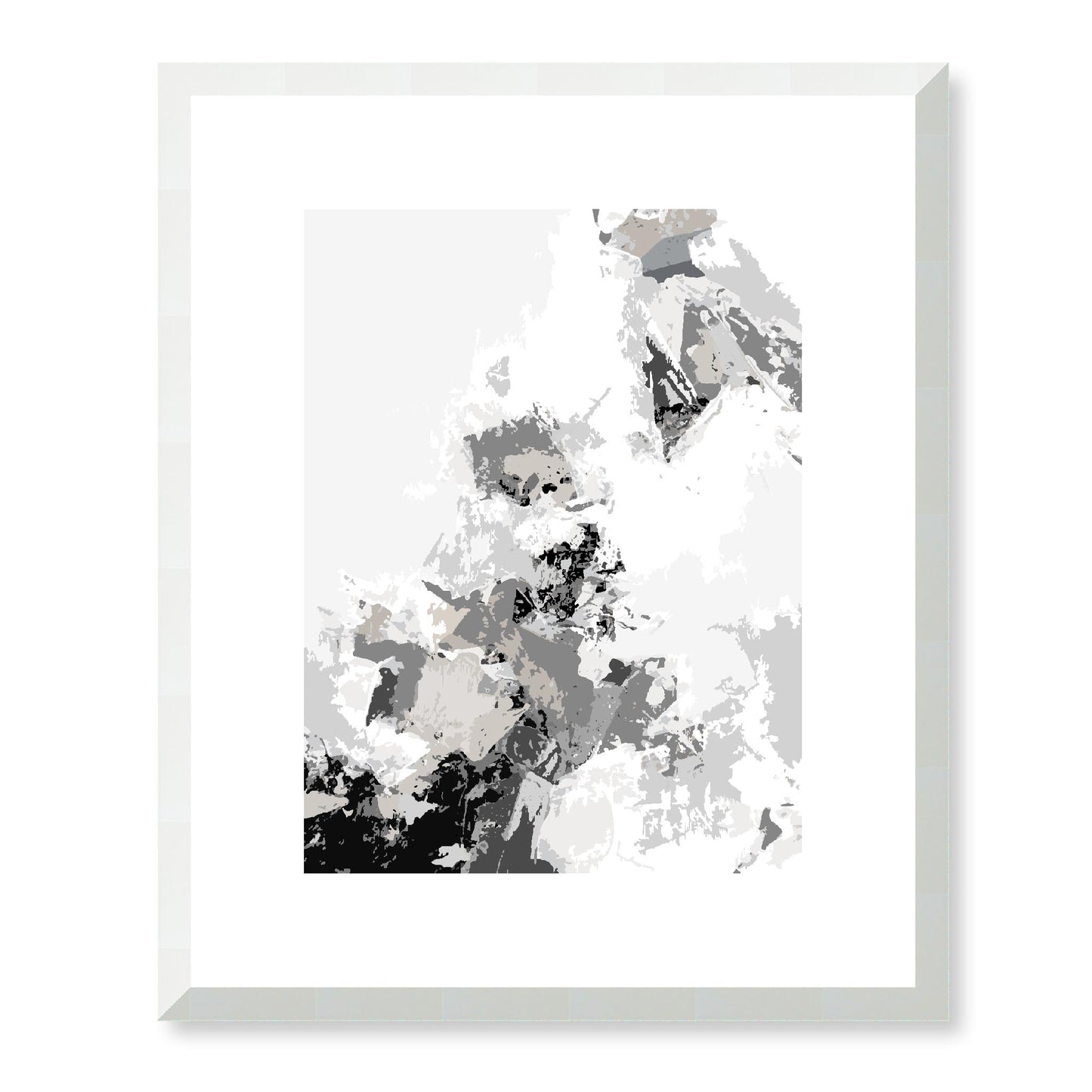 Framed Graphic Art Print, White Mat - 13x16, 16x20, 22x28 inches | FPV- 1204-7694, Prints, Graphic art, White Frame, 33 x 41 cm ,13 x 16 inches