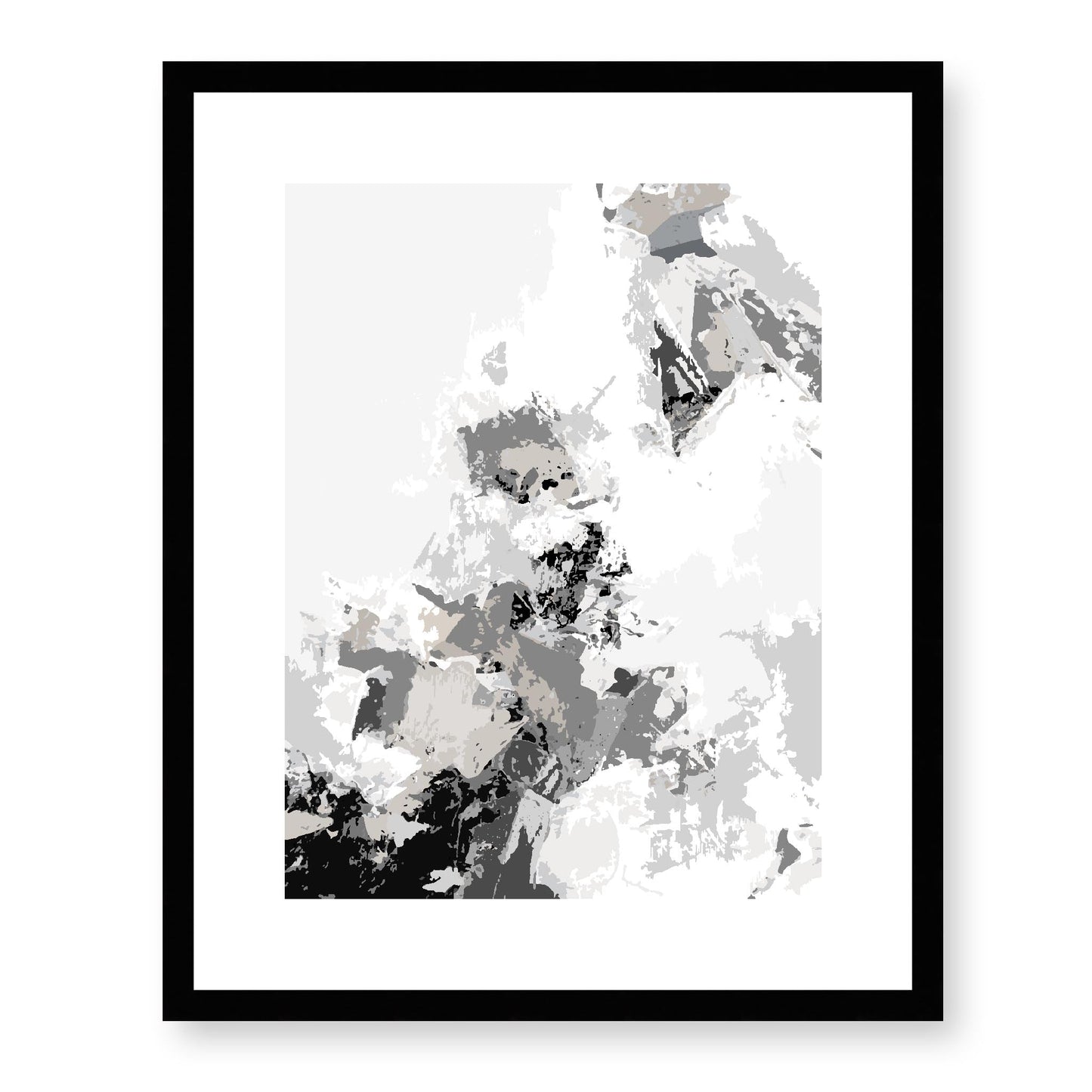 Framed Graphic Art Print, White Mat - 13x16, 16x20, 22x28 inches | FPV- 1203-7694, Prints, Graphic art, Black Frame, 41 x 51 cm ,16 x 20 inches