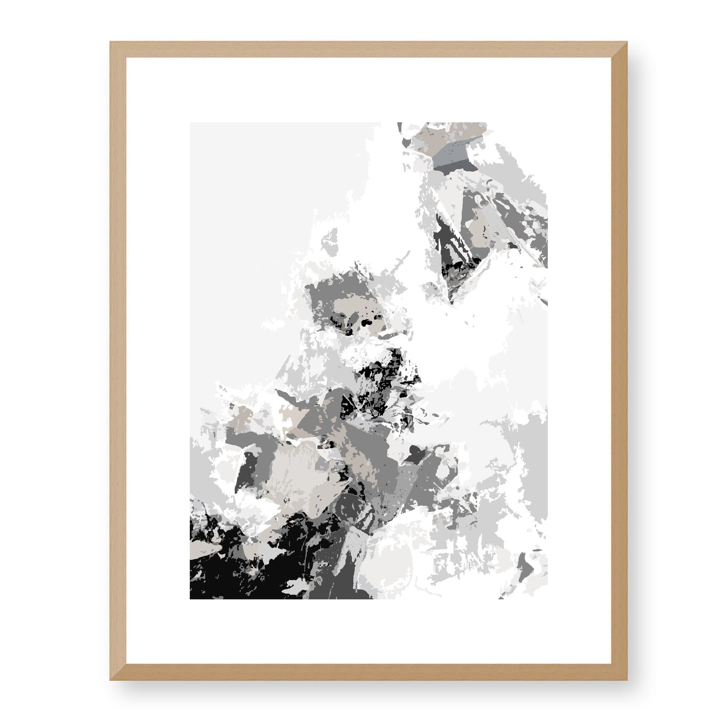 Framed Graphic Art Print, White Mat - 13x16, 16x20, 22x28 inches | FPV- 1201-7694, Prints, Graphic art, Natural Frame, 41 x 51 cm ,16 x 20 inches
