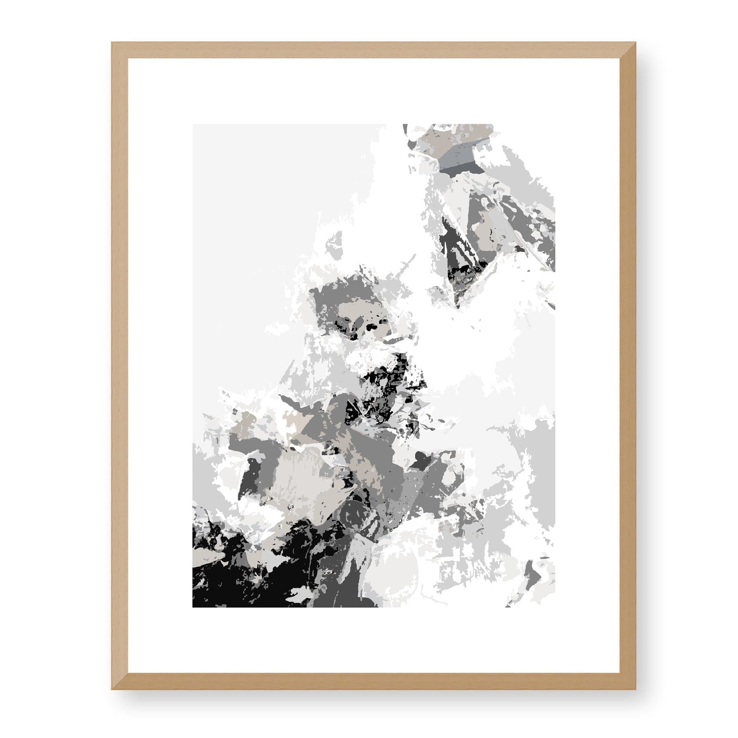 Framed Graphic Art Print, White Mat - 13x16, 16x20, 22x28 inches | FPV- 1204-7694, Prints, Graphic art, Natural Frame, 41 x 51 cm ,16 x 20 inches
