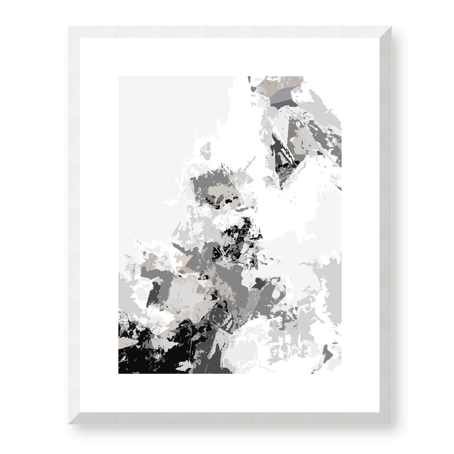 Framed Graphic Art Print, White Mat - 13x16, 16x20, 22x28 inches | FPV- 1203-7694, Prints, Graphic art, White Frame, 41 x 51 cm ,16 x 20 inches