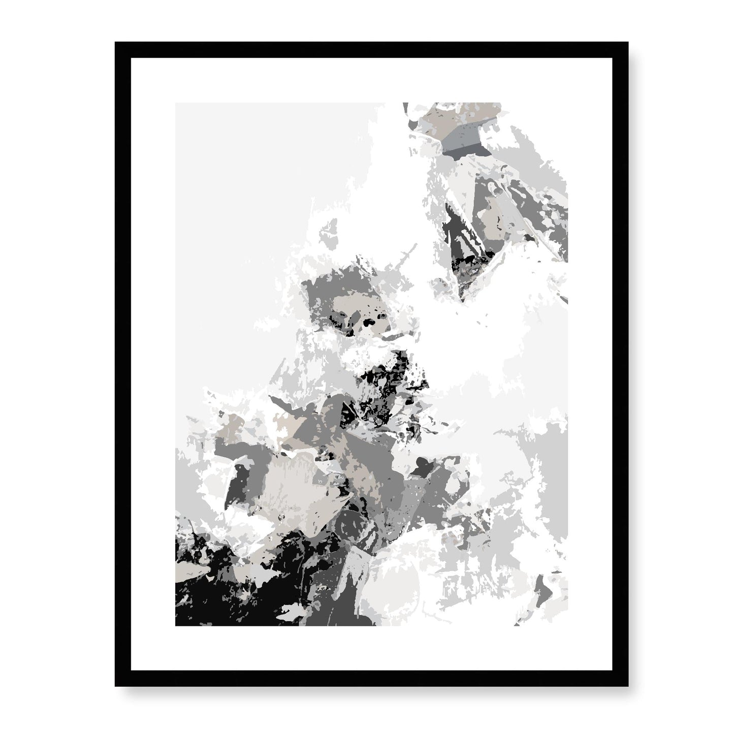 Framed Graphic Art Print, White Mat - 13x16, 16x20, 22x28 inches | FPV- 1203-7694, Prints, Graphic art, Black Frame, 56 x 71 cm ,22 x 28 inches
