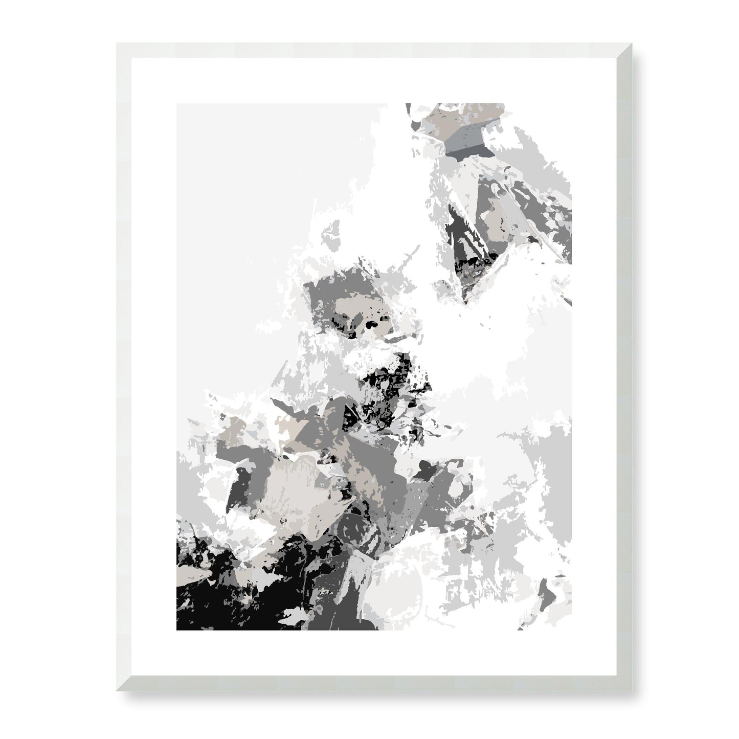 Framed Graphic Art Print, White Mat - 13x16, 16x20, 22x28 inches | FPV- 1202-7694, Prints, Graphic art, White Frame, 56 x 71 cm ,22 x 28 inches