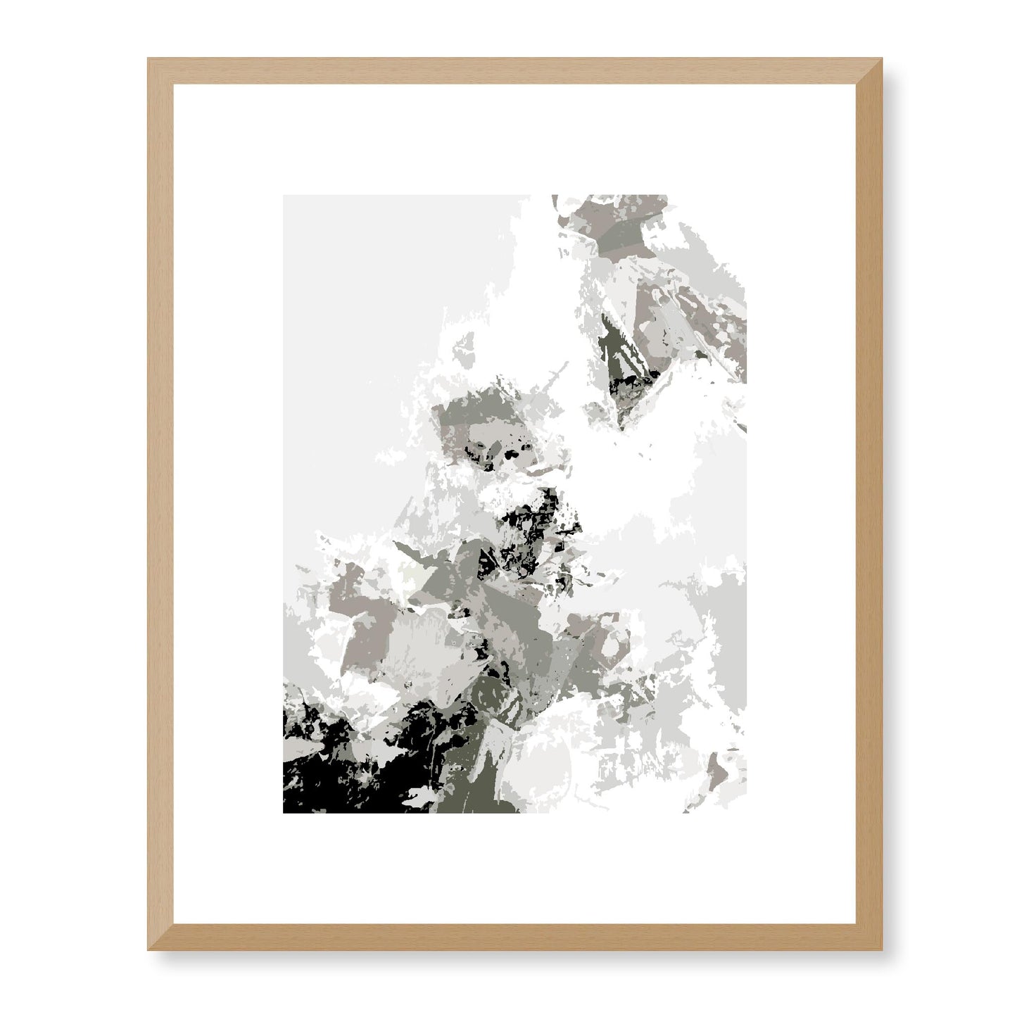 Framed Graphic Art Print, White Mat - 13x16, 16x20, 22x28 inches | FPV- 1240-7694, Prints, Graphic art, Natural Frame, 33 x 41 cm ,13 x 16 inches