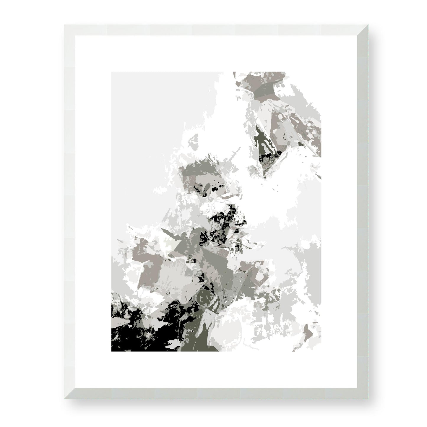 Framed Graphic Art Print, White Mat - 13x16, 16x20, 22x28 inches | FPV- 1240-7694, Prints, Graphic art, White Frame, 41 x 51 cm ,16 x 20 inches