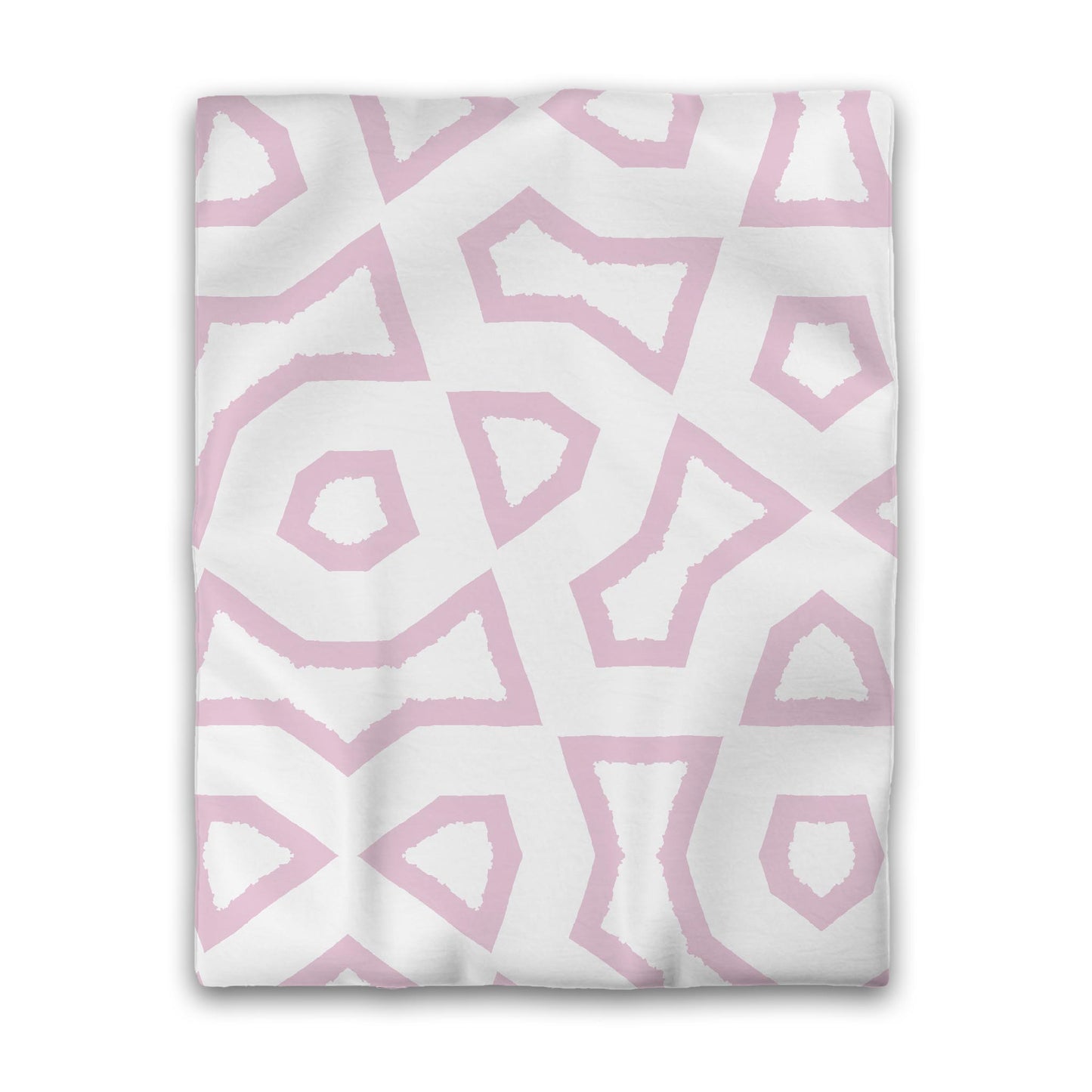 Off-white Cotton Sateen Duvet Cover, Bold Pink Graphic, CSDU-1081-391, Twin - 178 x 229 cm / 70 x 90 inches
