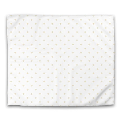 Off-white Cotton Sateen Duvet Cover, Desert Sand Hand-painted Swizzle Motif Print, CSDU-1371-171, King - 269 x  234 cm / 106 x 92 inches