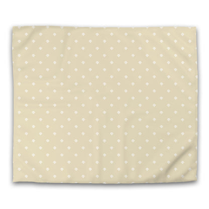 Desert Sand Cotton Sateen Duvet Cover, Off-white Hand-painted Swizzle Motif Print, CSDU-1371-172, King - 269 x  234 cm / 106 x 92 inches