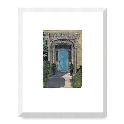 Framed Fine Art Print, Painterly Edge - 8x10 12x15 16x20 inches | Door 3, PEV-1000-1421, Prints, Fine art, Natural Frame, 40 x 50 cm ,16 x 20 inches