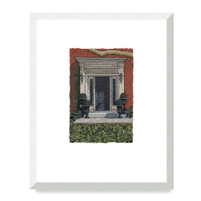 Framed Fine Art Print, Painterly Edge - 8x10 12x15 16x20 inches | Door 6, PEV-1000-1421, Prints, Fine art, Natural Frame, 40 x 50 cm ,16 x 20 inches