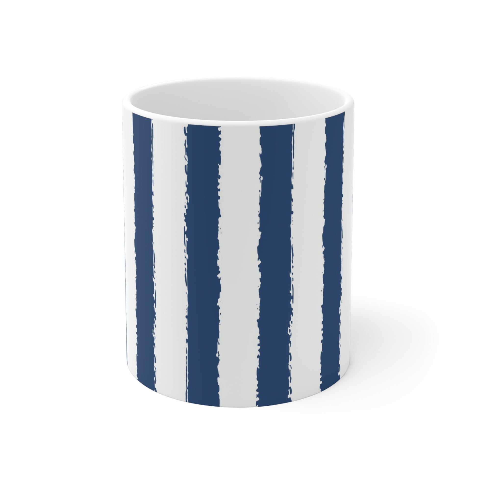 330 mL / 11oz Graphic Art Ceramic Mug | CACM-1291-251, Royal Blue, Front