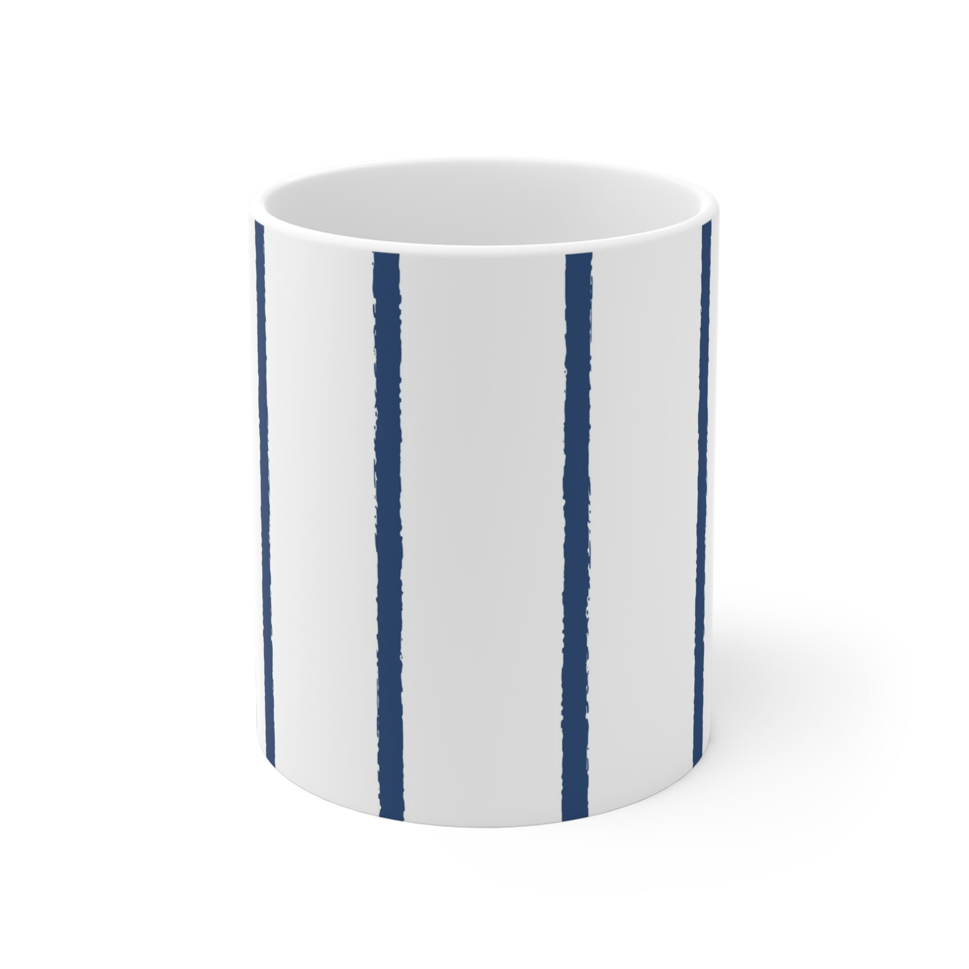 330 mL / 11oz Graphic Art Ceramic Mug | CACM-1291-301, Royal Blue, Front
