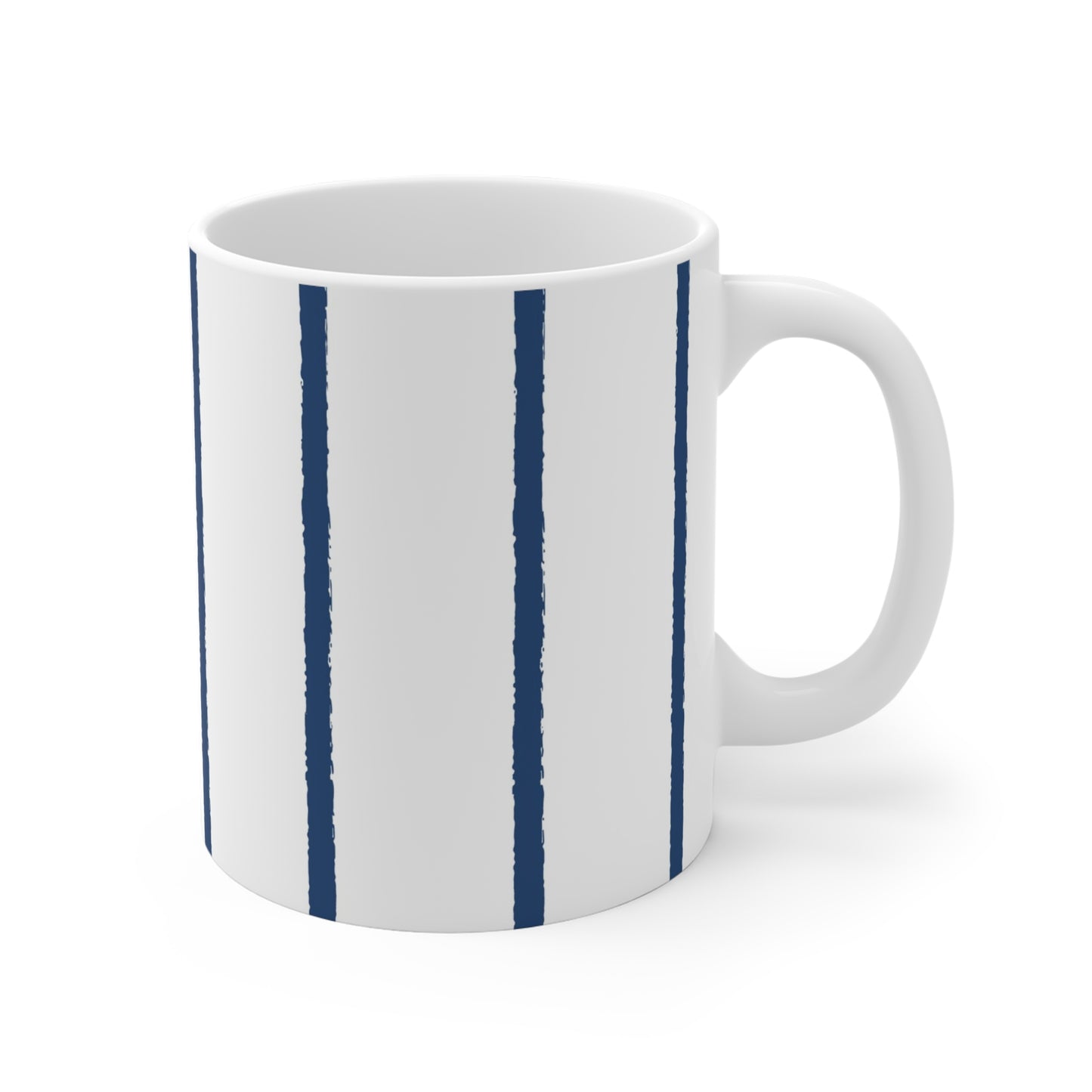 330 mL / 11oz Graphic Art Ceramic Mug | CACM-1291-301, Royal Blue, Right