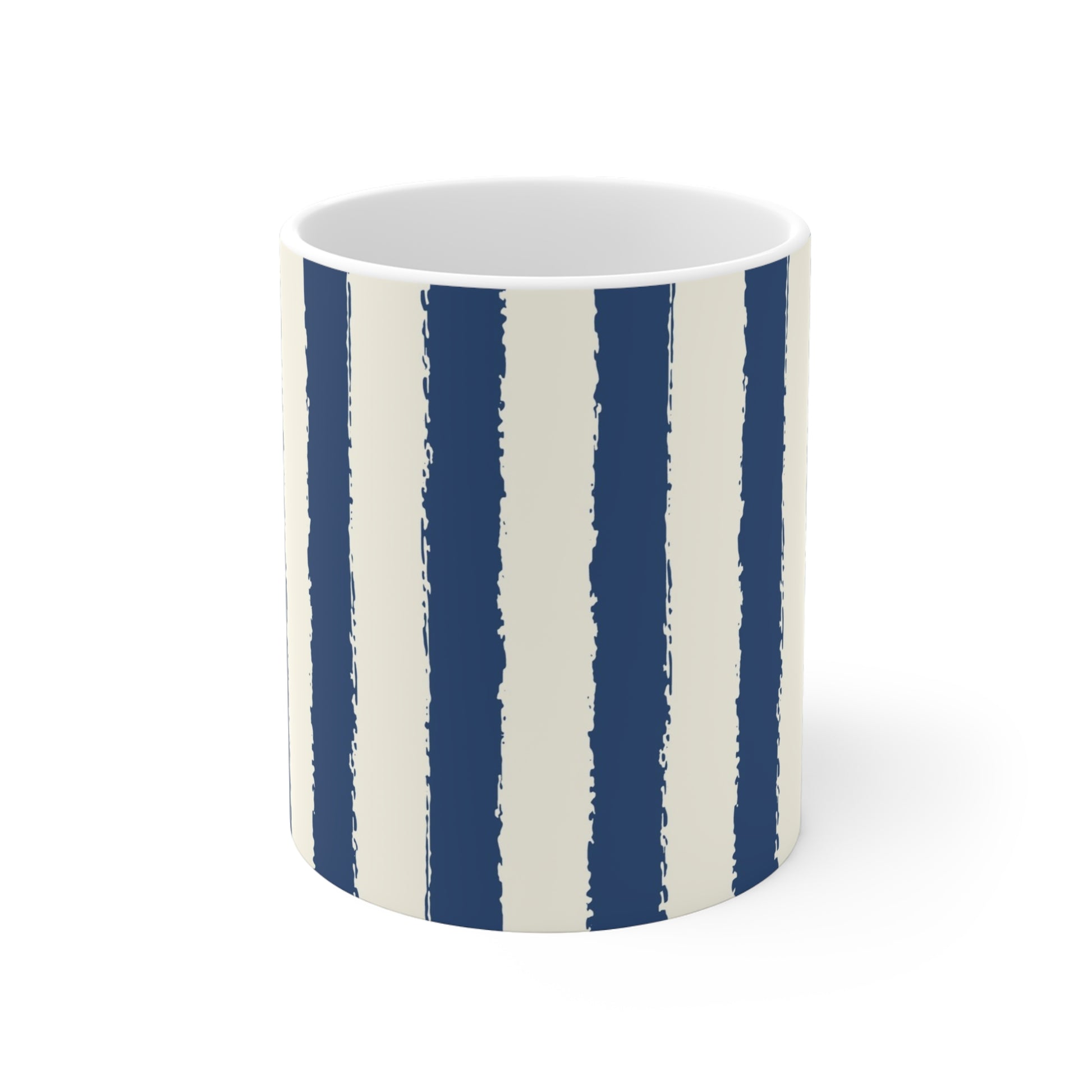 330 mL / 11oz Graphic Art Ceramic Mug | CACM-1293-251, Royal Blue, Front