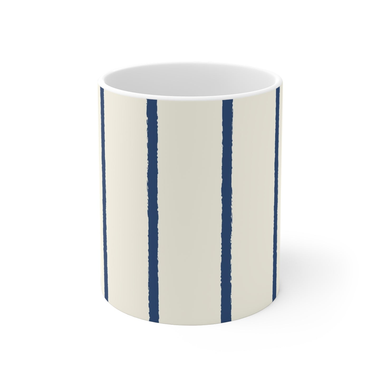 330 mL / 11oz Graphic Art Ceramic Mug | CACM-1293-301, Royal Blue, Front