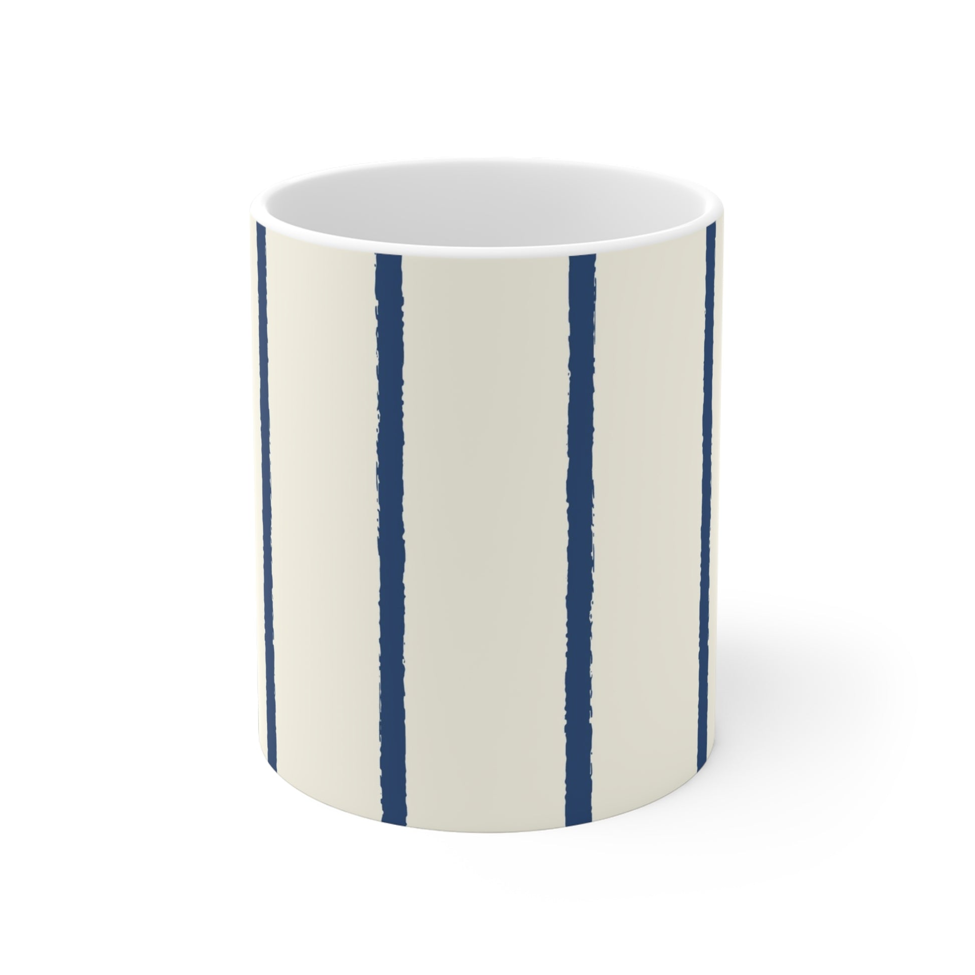 330 mL / 11oz Graphic Art Ceramic Mug | CACM-1293-301, Royal Blue, Front
