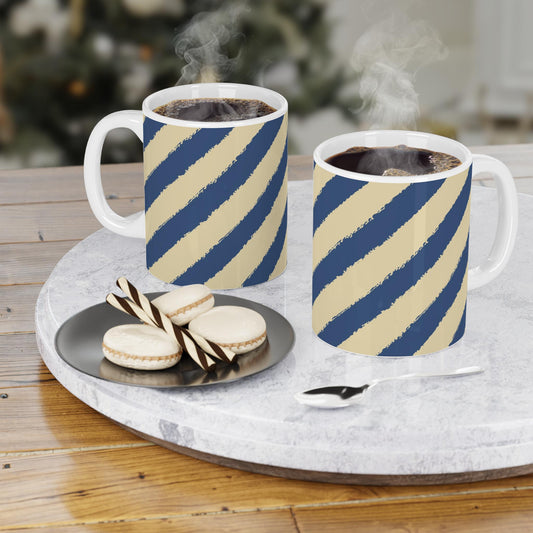 330 mL / 11oz Graphic Art Ceramic Mug | CACM-1294-151, Royal Blue, Context