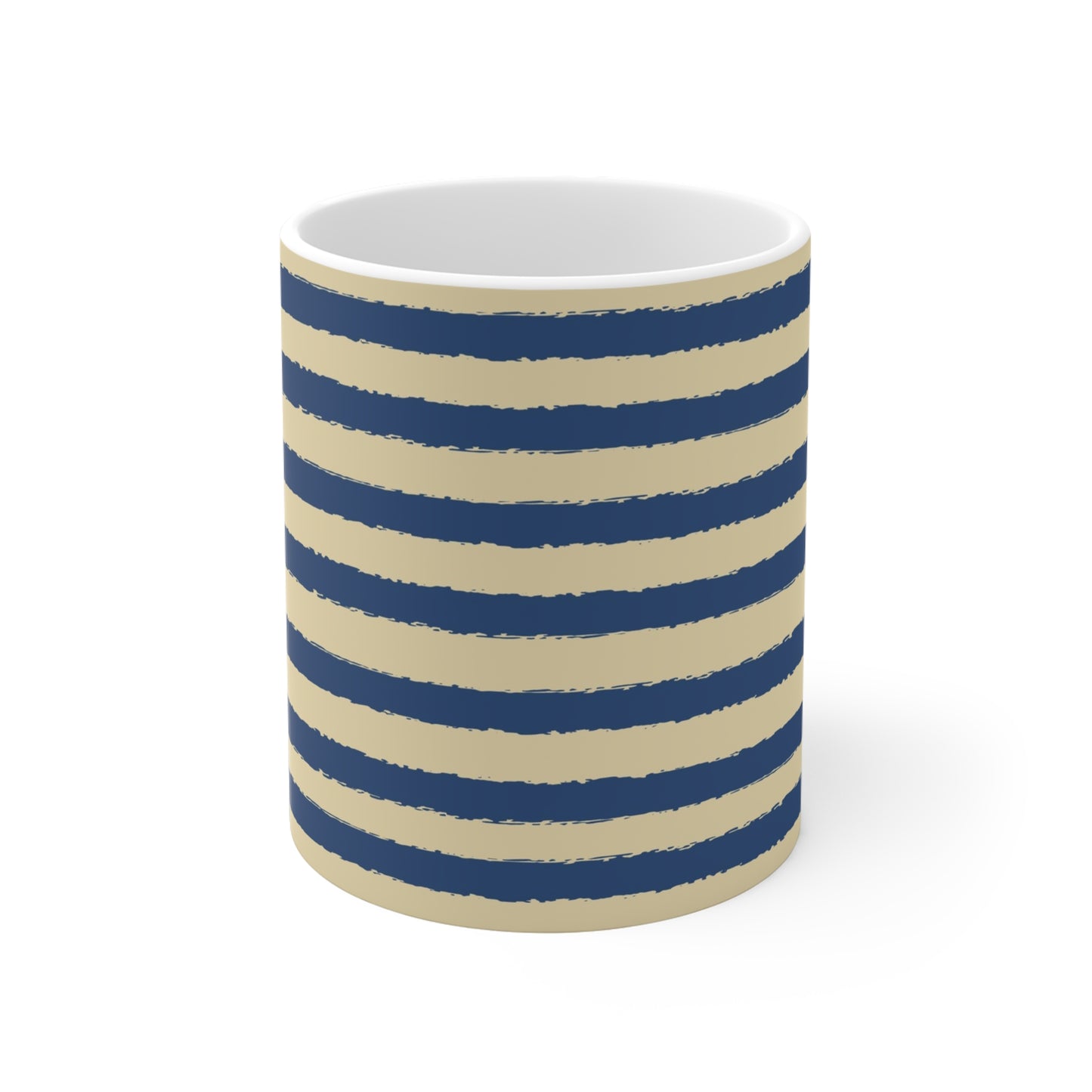 330 mL / 11oz Graphic Art Ceramic Mug | CACM-1294-231, Royal Blue, Front