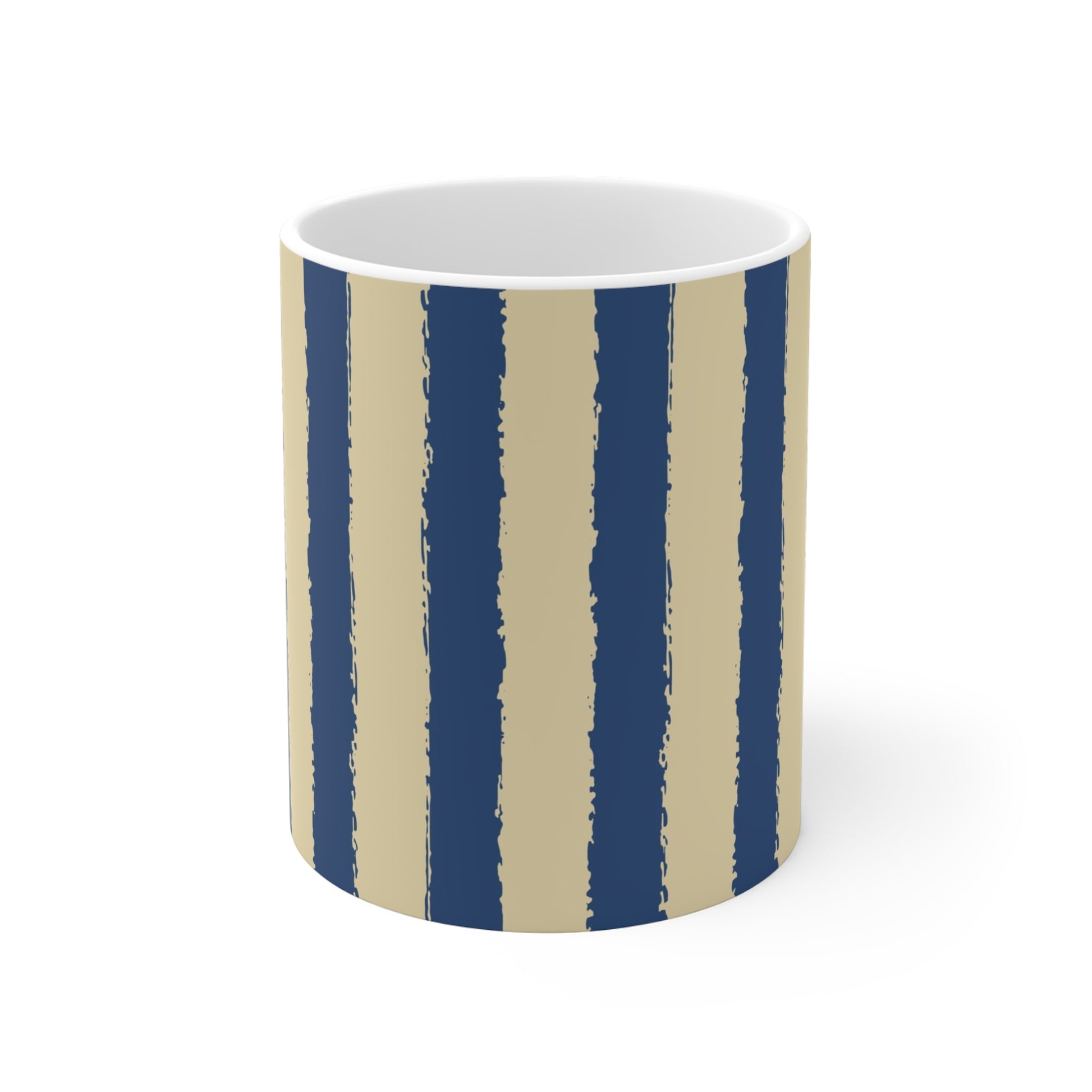 330 mL / 11oz Graphic Art Ceramic Mug | CACM-1294-251, Royal Blue, Front