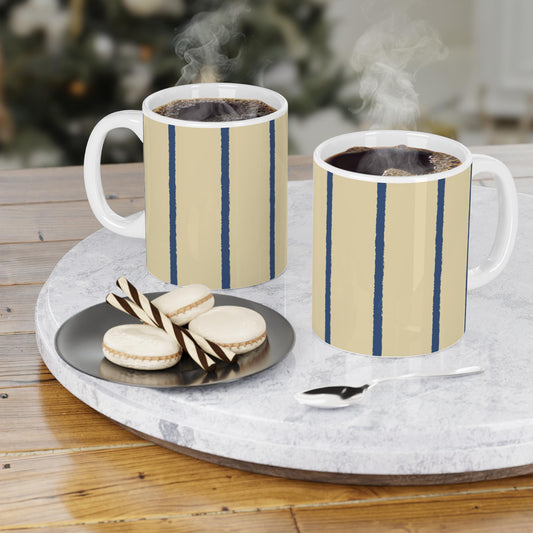 330 mL / 11oz Graphic Art Ceramic Mug | CACM-1294-301, Royal Blue, Context