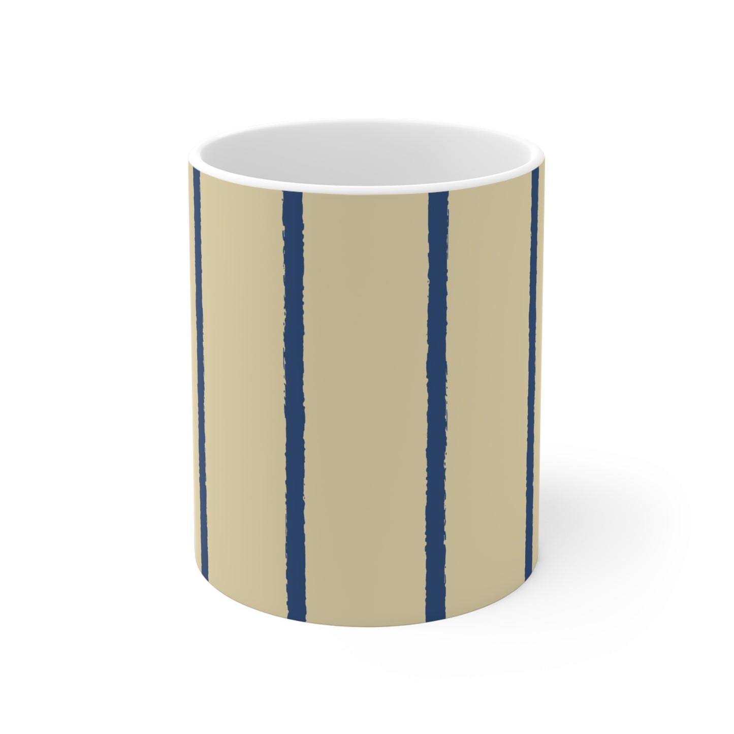 330 mL / 11oz Graphic Art Ceramic Mug | CACM-1294-301, Royal Blue, Front