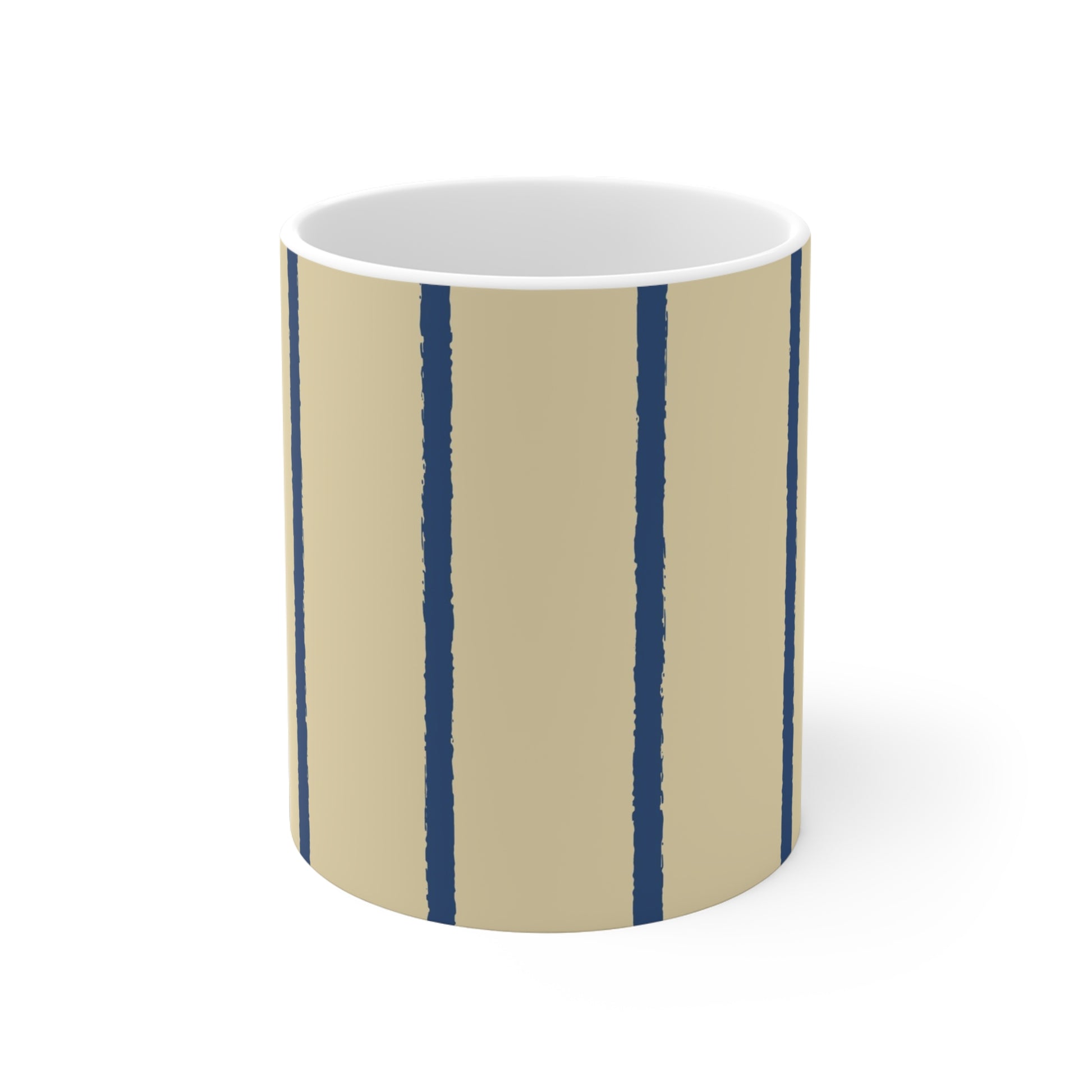 330 mL / 11oz Graphic Art Ceramic Mug | CACM-1294-301, Royal Blue, Front