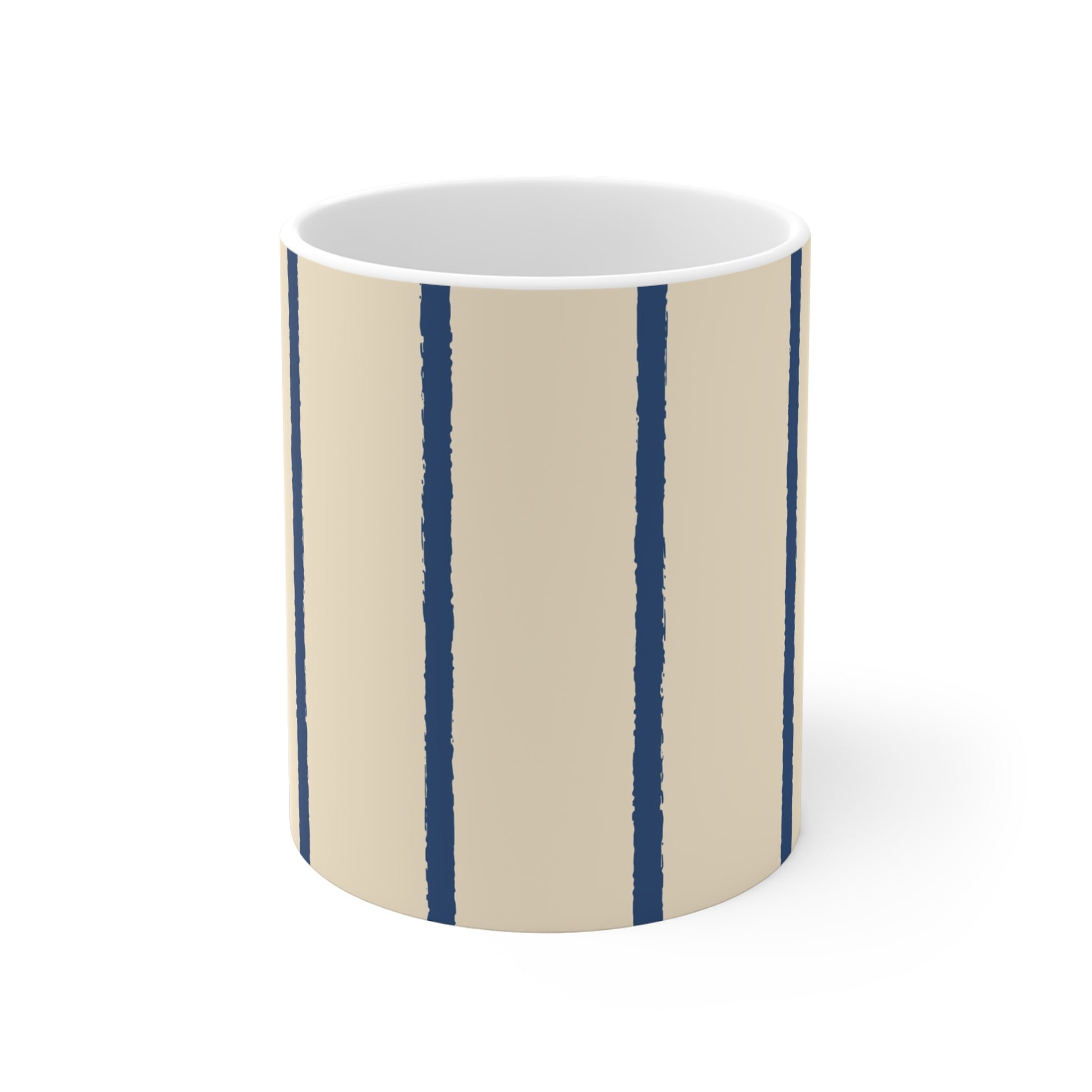 330 mL / 11oz Graphic Art Ceramic Mug | CACM-1295-301, Royal Blue, Front