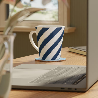 350 mL / 12oz Graphic Art Ceramic Mug | CALM-1291-151, Royal Blue, Context