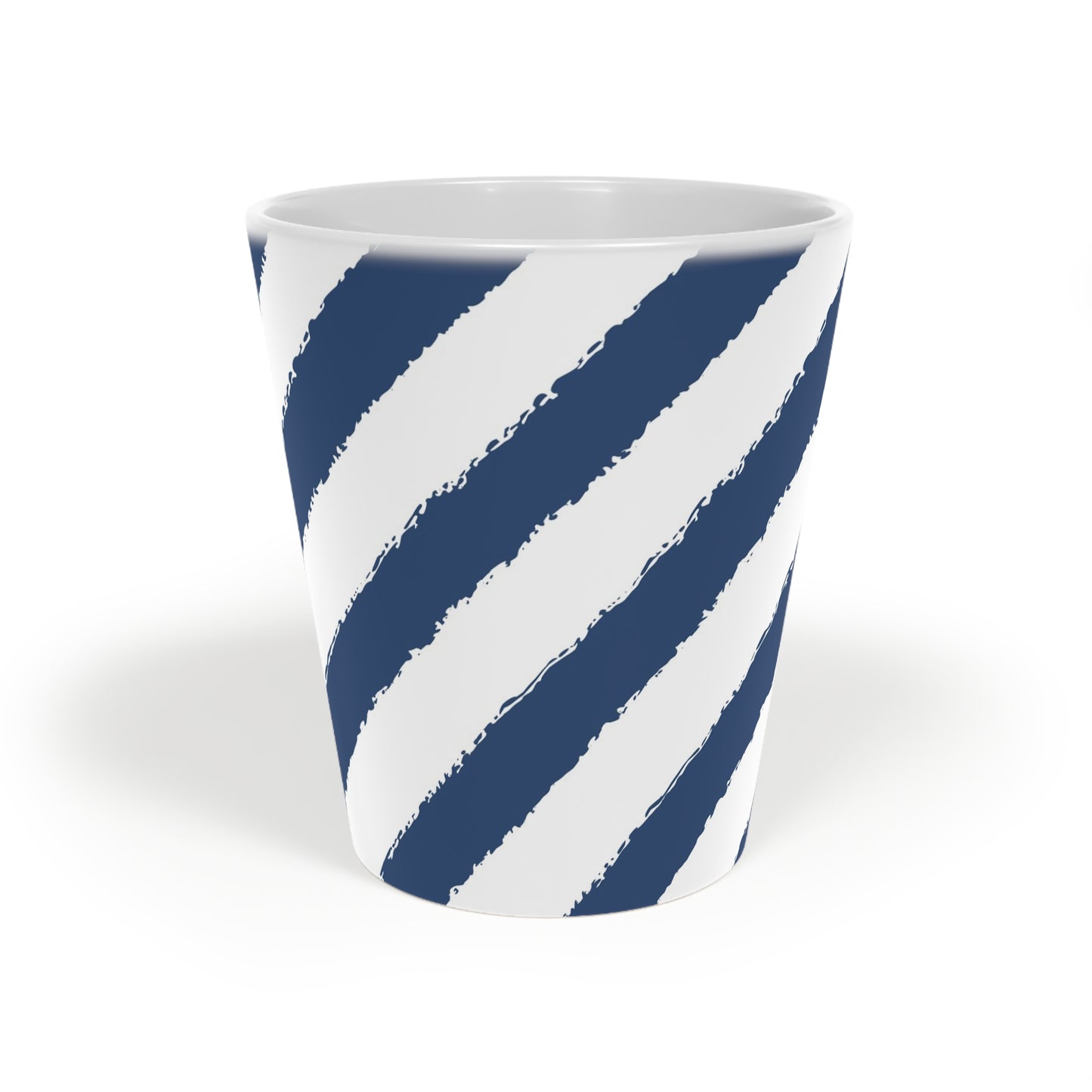 350 mL / 12oz Graphic Art Ceramic Mug | CALM-1291-151, Royal Blue, Front