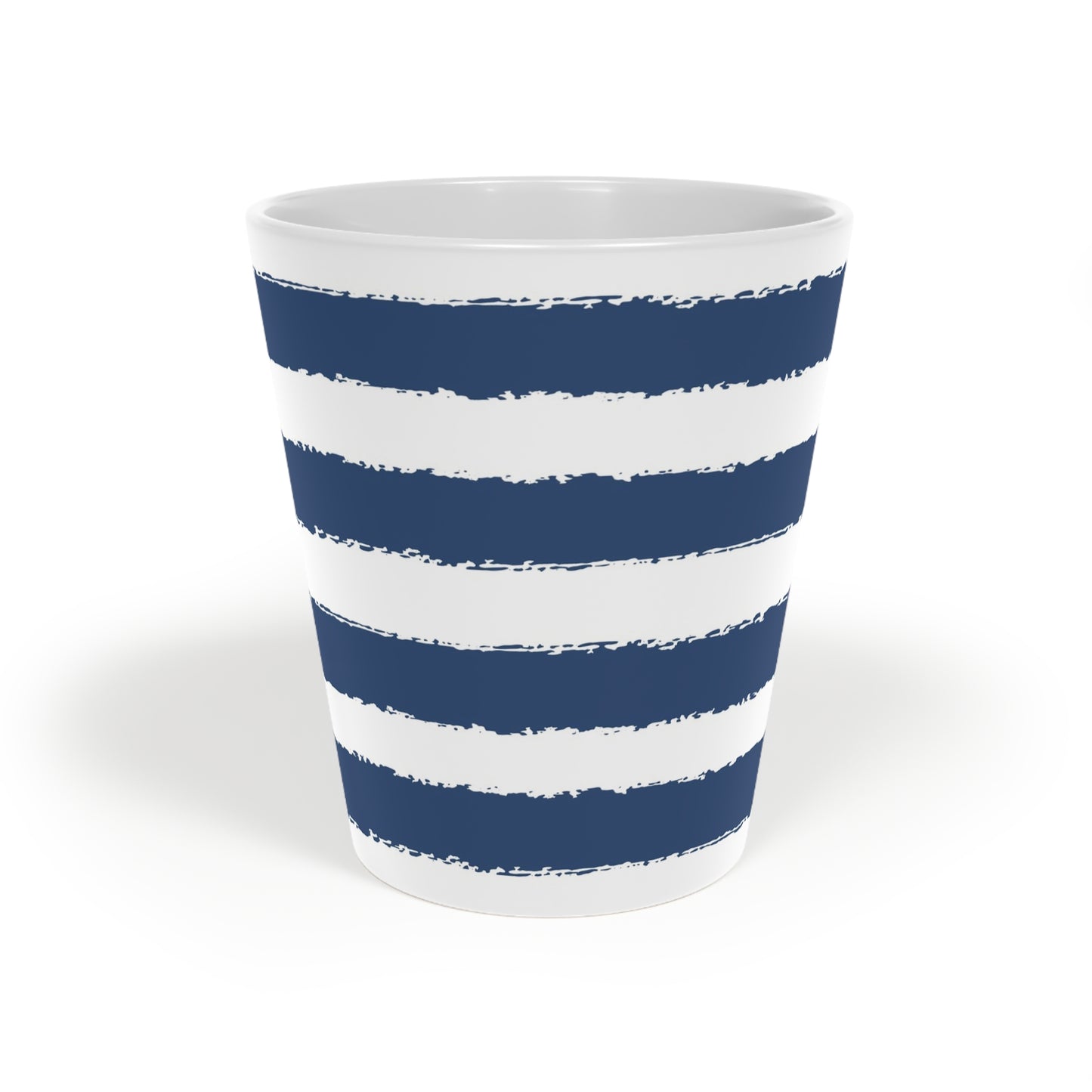 350 mL / 12oz Graphic Art Ceramic Mug | CALM-1291-221, Royal Blue, Front