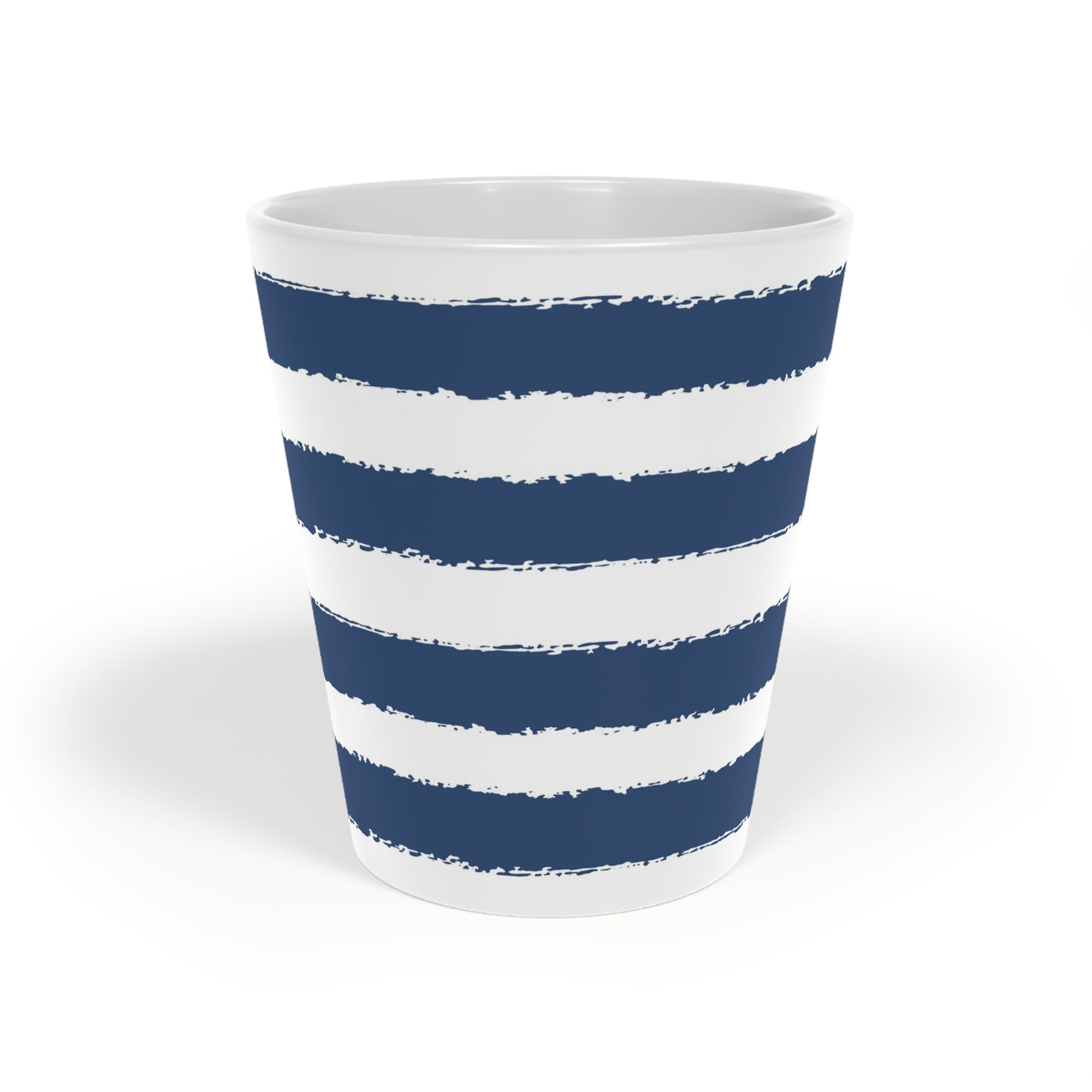 350 mL / 12oz Graphic Art Ceramic Mug | CALM-1291-221, Royal Blue, Front